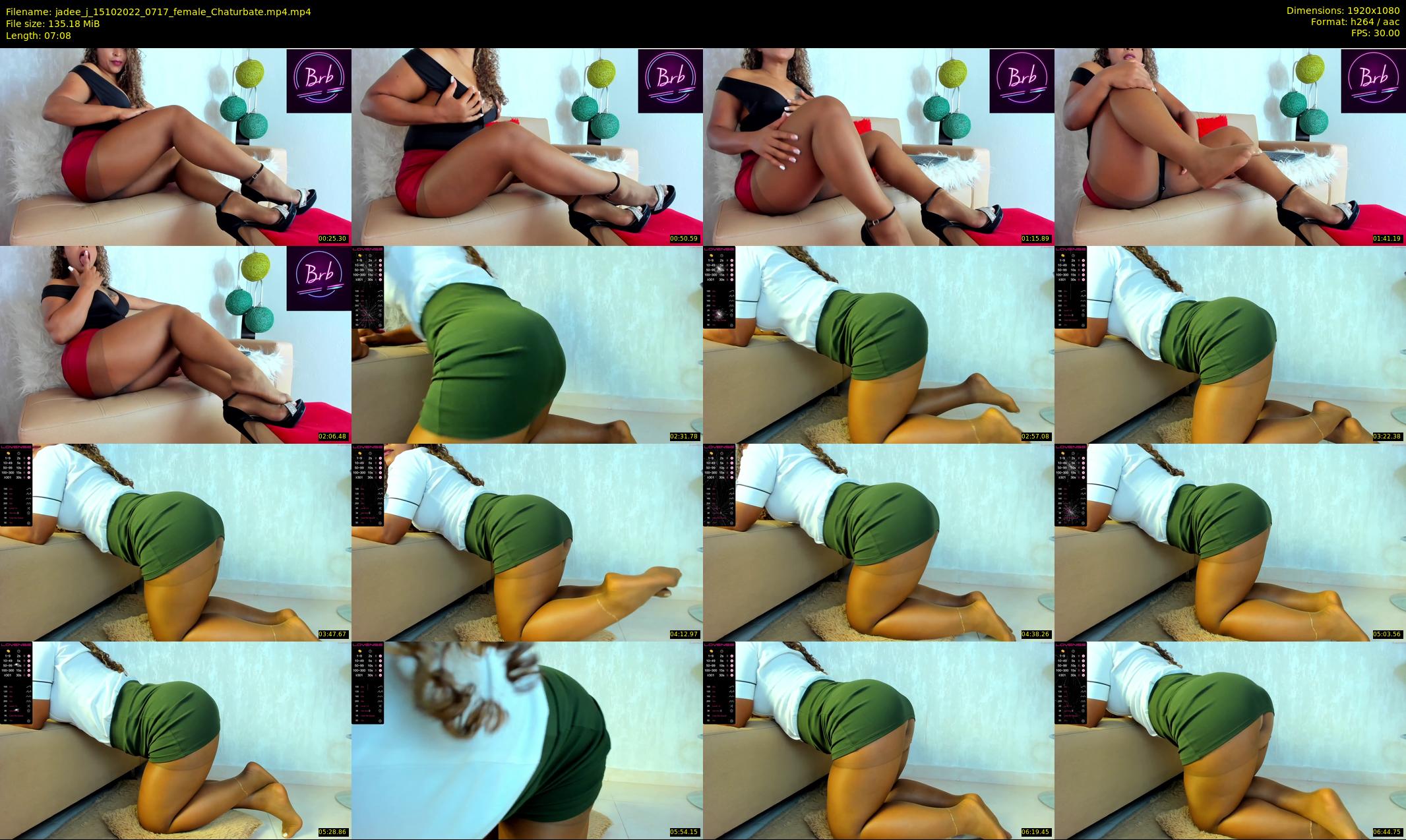 jadee_j — 8 minute Chaturbate female cam show recording, 1080p, Oct 15, 2022
