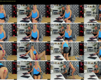 karinadeniss — 56 minute Chaturbate couple cam show recording, 1080p, Oct 15, 2022