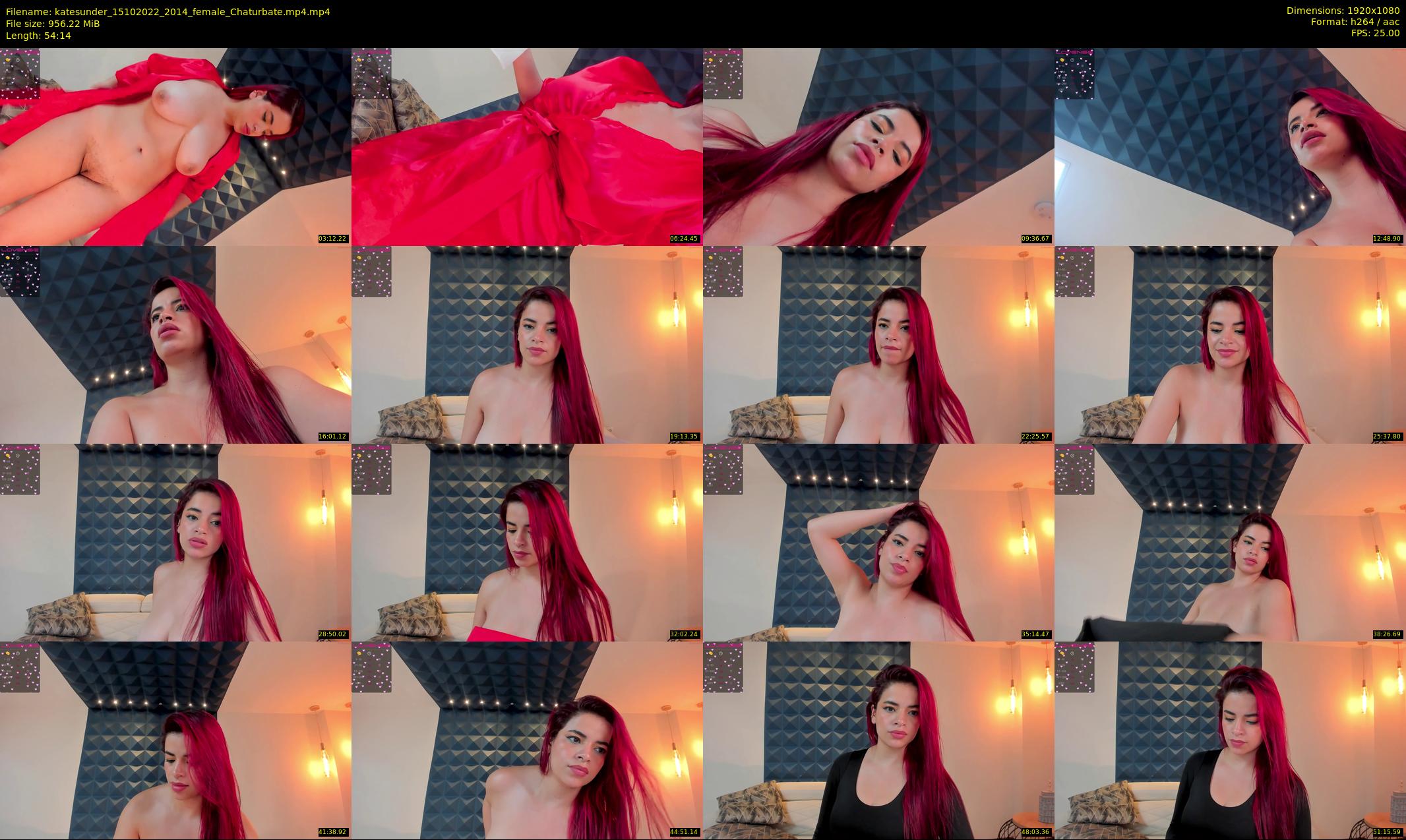 katesunder — 55 minute Chaturbate female cam show recording, 1080p, Oct 15, 2022