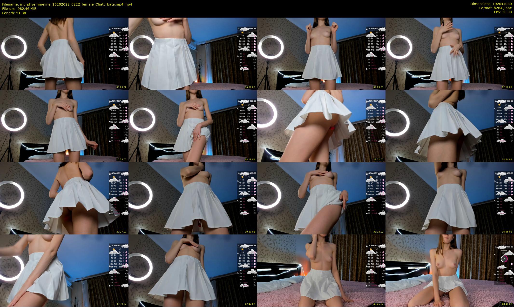 murphyemmeline — 52 minute Chaturbate female cam show recording, 1080p, Oct 16, 2022