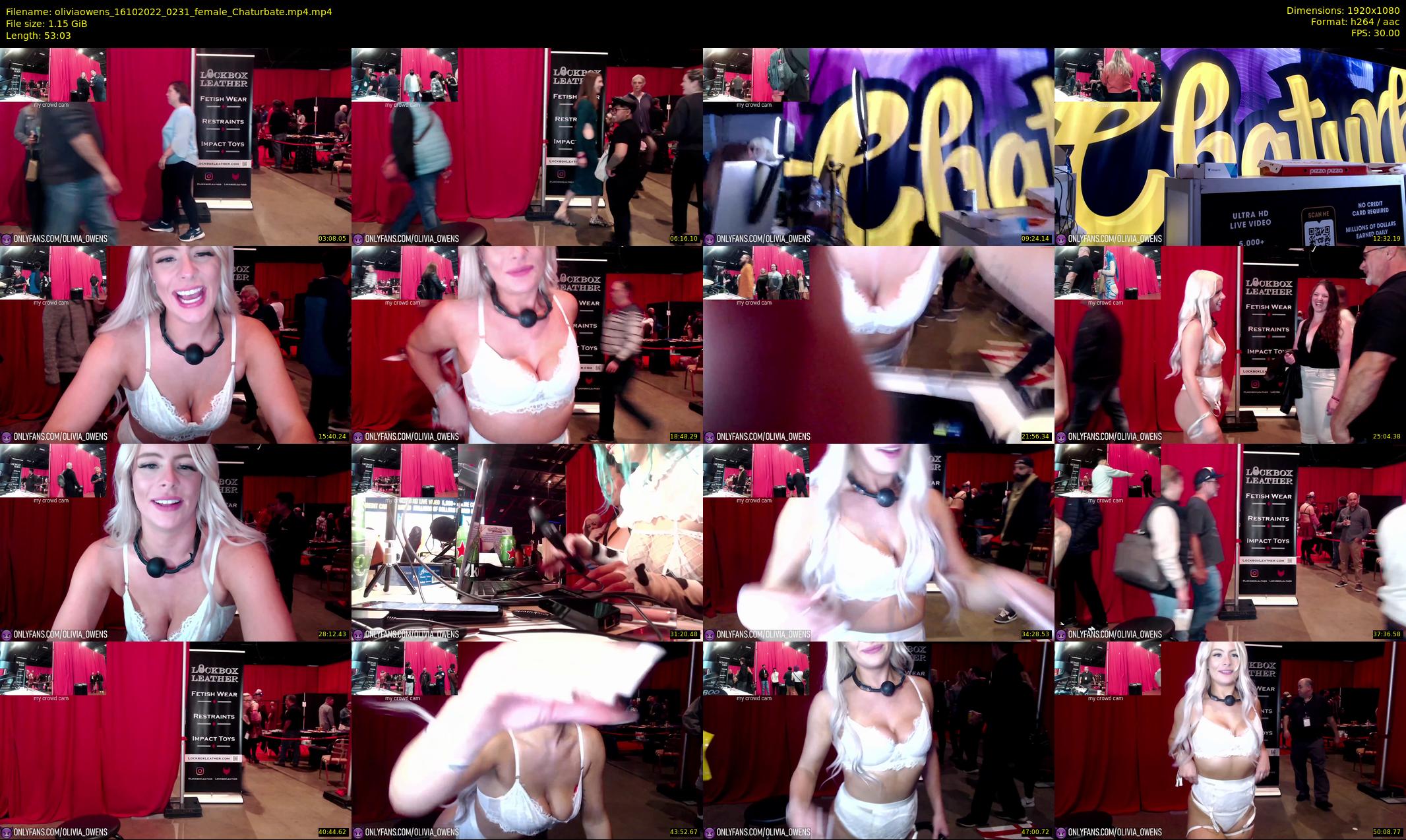 oliviaowens — 54 minute Chaturbate female cam show recording, 1080p, Oct 16, 2022