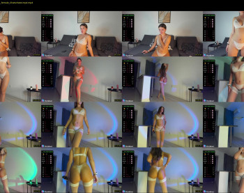 omiliver — 54 minute Chaturbate female cam show recording, 1080p, Oct 15, 2022