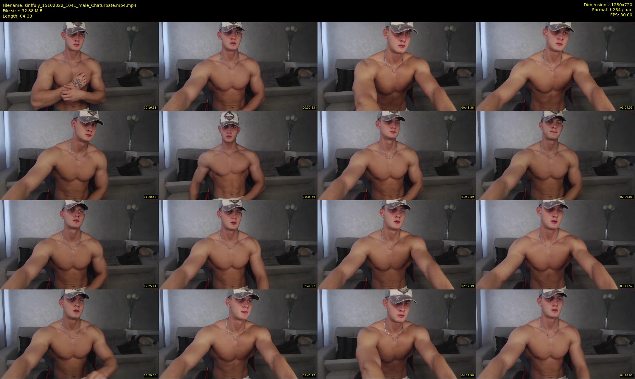 sinffuly — 5 minute Chaturbate male cam show recording, 720p, Oct 15, 2022