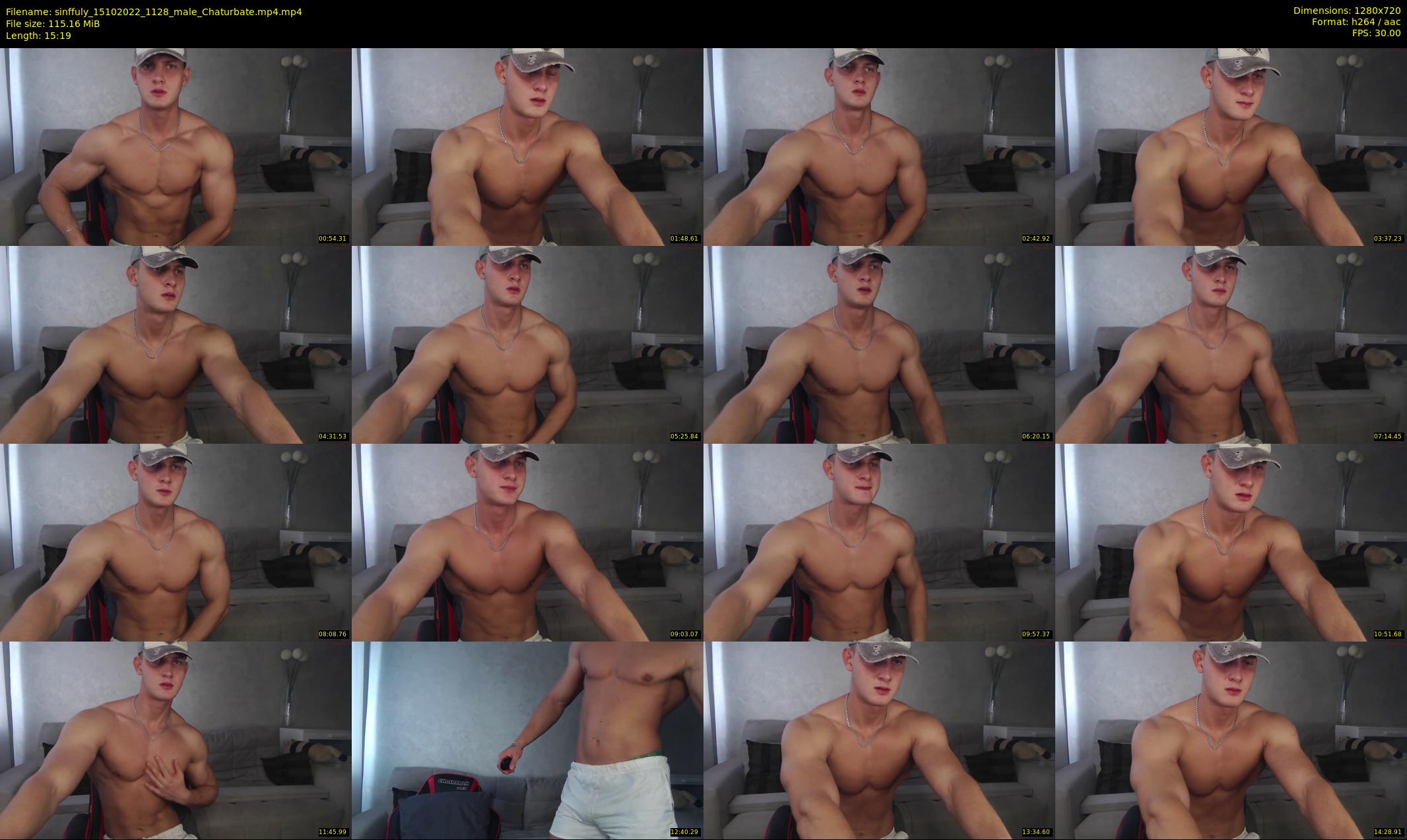 sinffuly — 16 minute Chaturbate male cam show recording, 720p, Oct 15, 2022