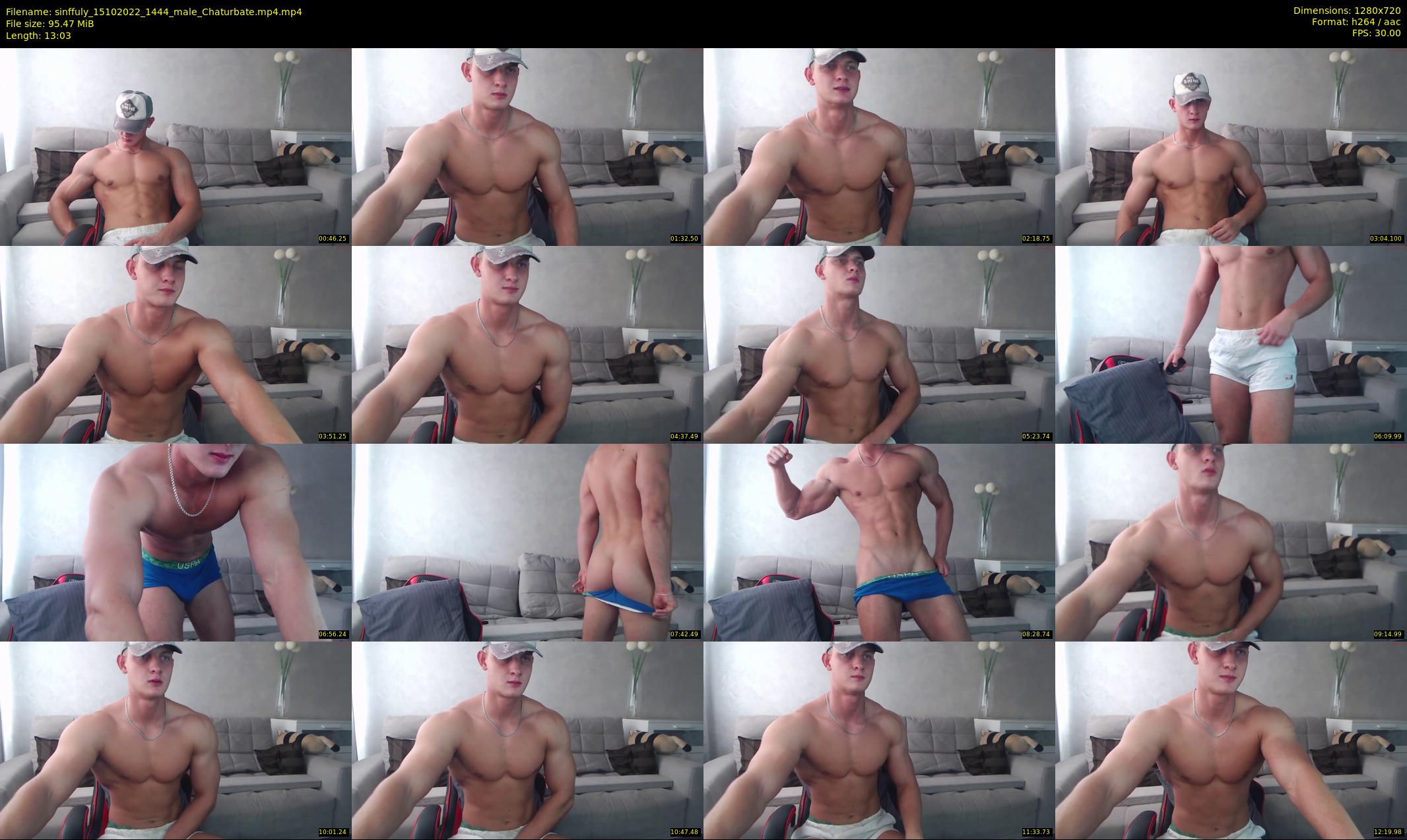 sinffuly — 14 minute Chaturbate male cam show recording, 720p, Oct 15, 2022