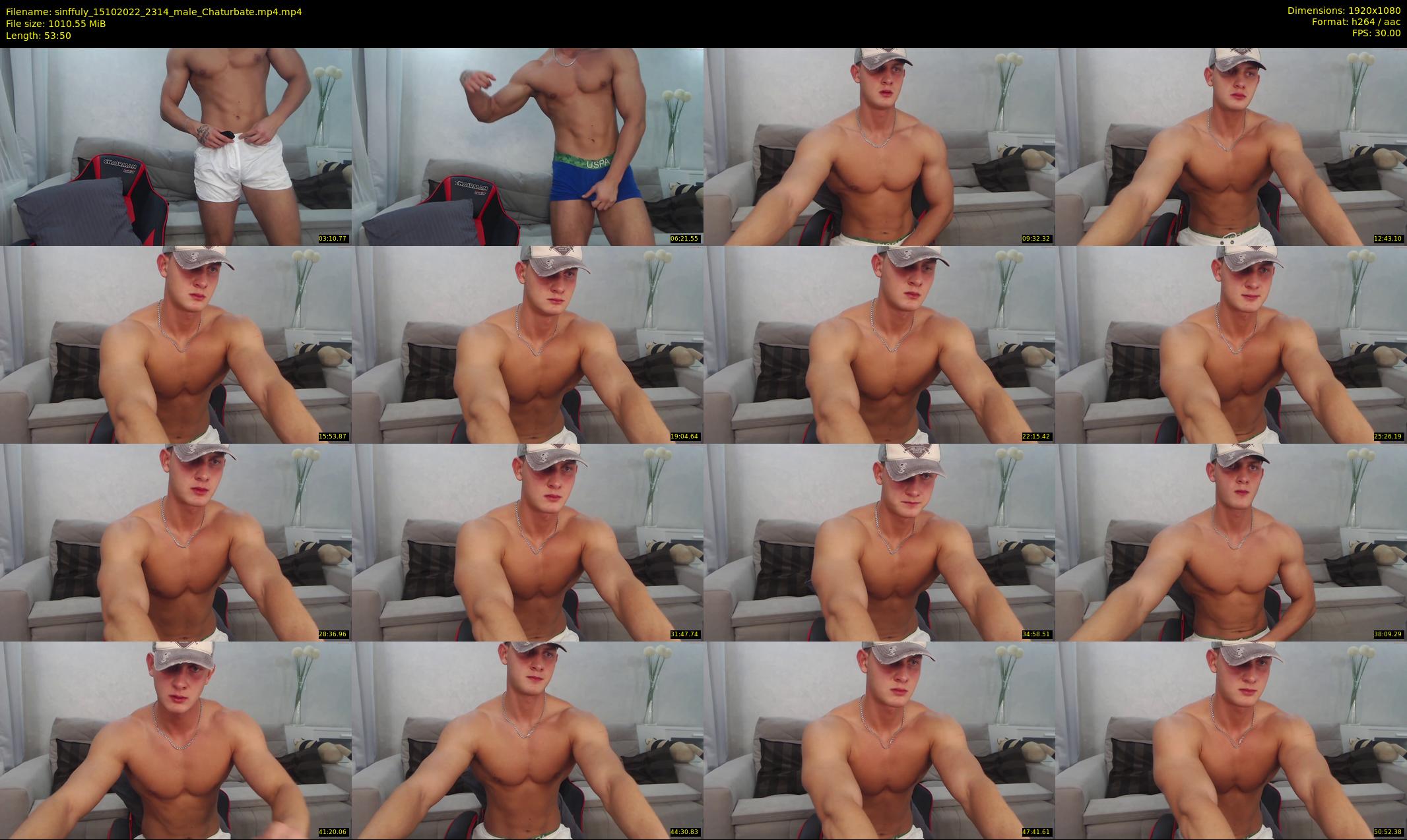 sinffuly — 54 minute Chaturbate male cam show recording, 1080p, Oct 15, 2022