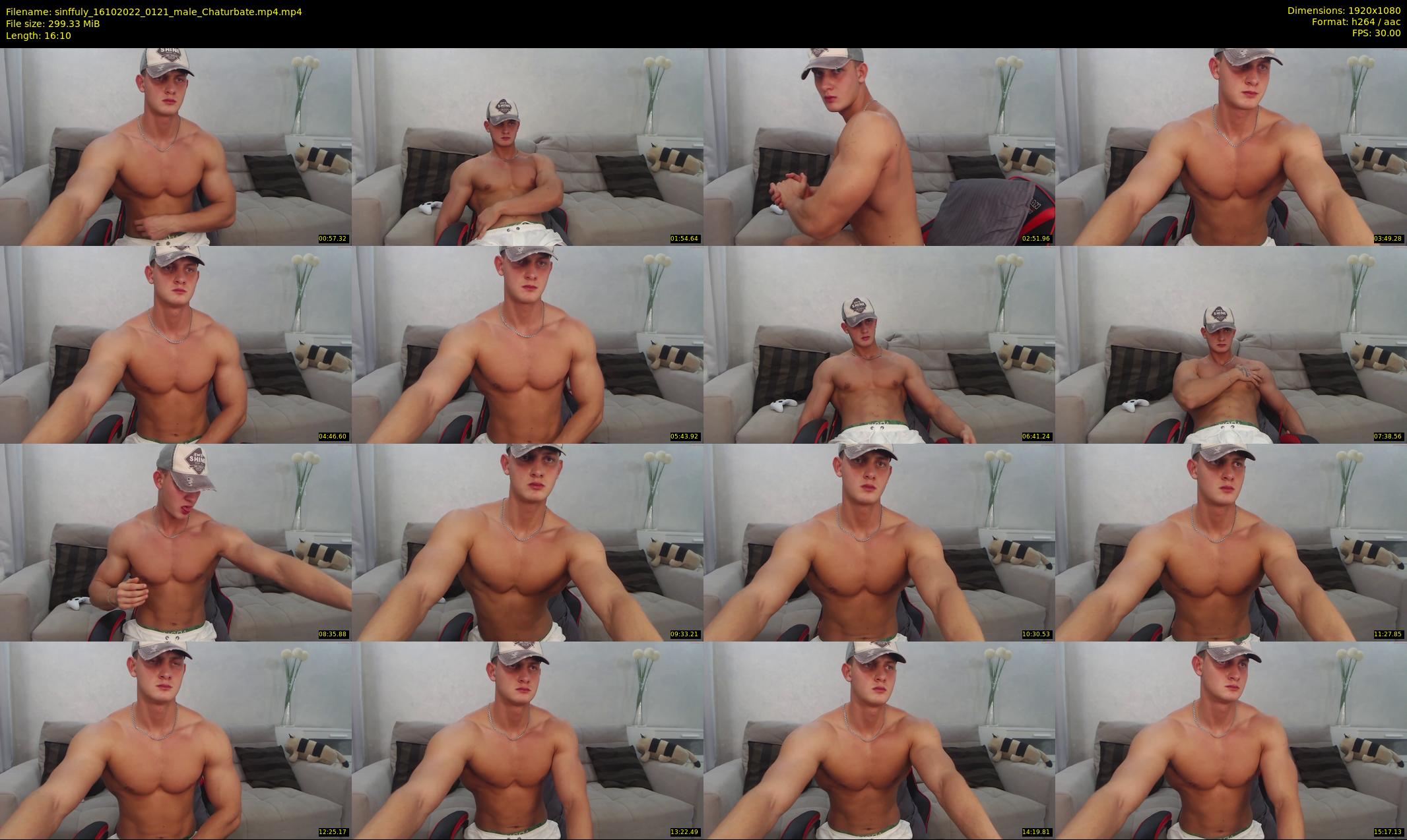 sinffuly — 17 minute Chaturbate male cam show recording, 1080p, Oct 16, 2022