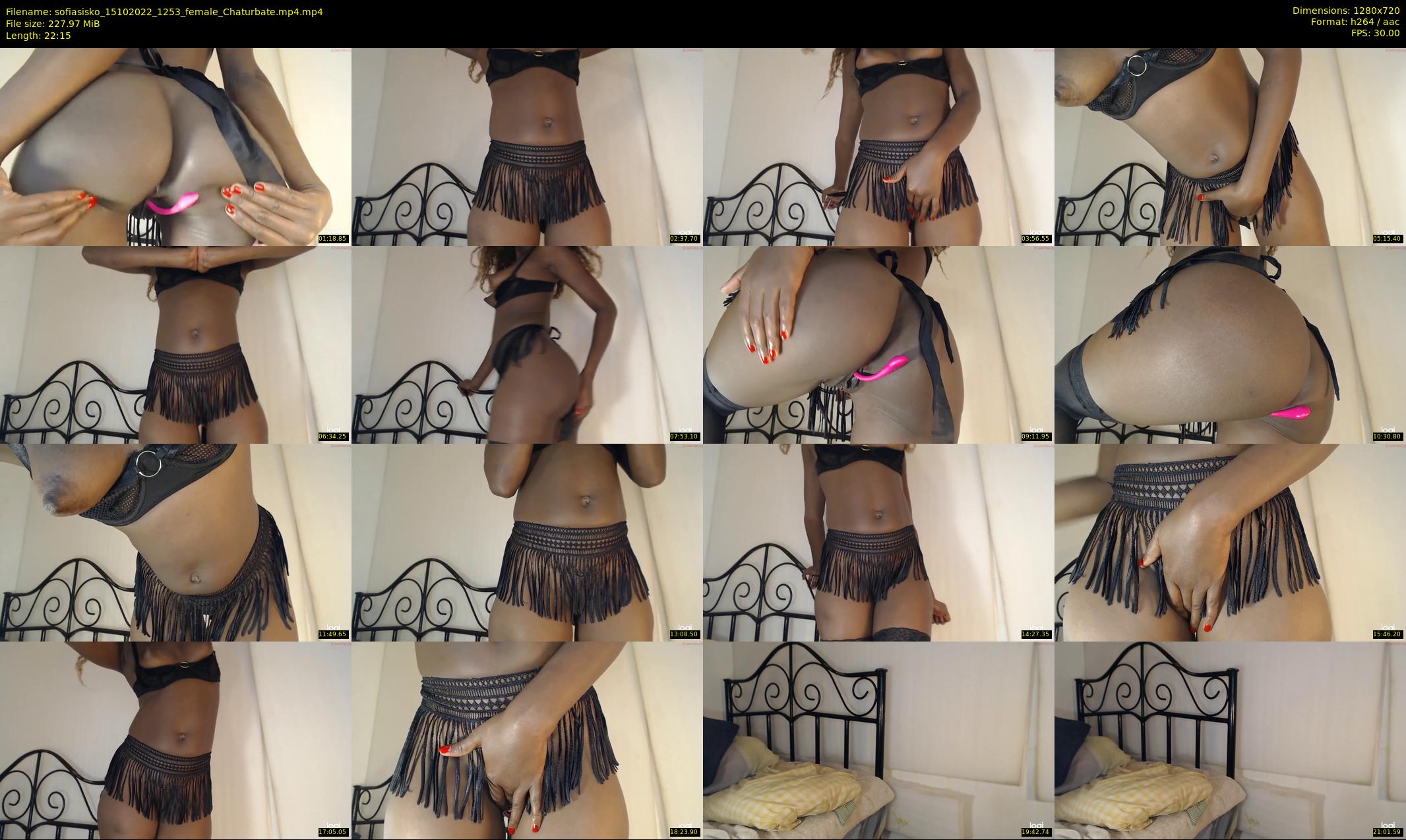 sofiasisko — 23 minute Chaturbate female cam show recording, 720p, Oct 15, 2022
