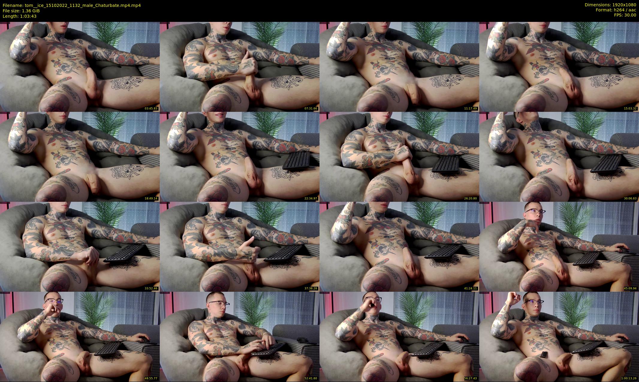 tom__ice — 64 minute Chaturbate male cam show recording, 1080p, Oct 15, 2022