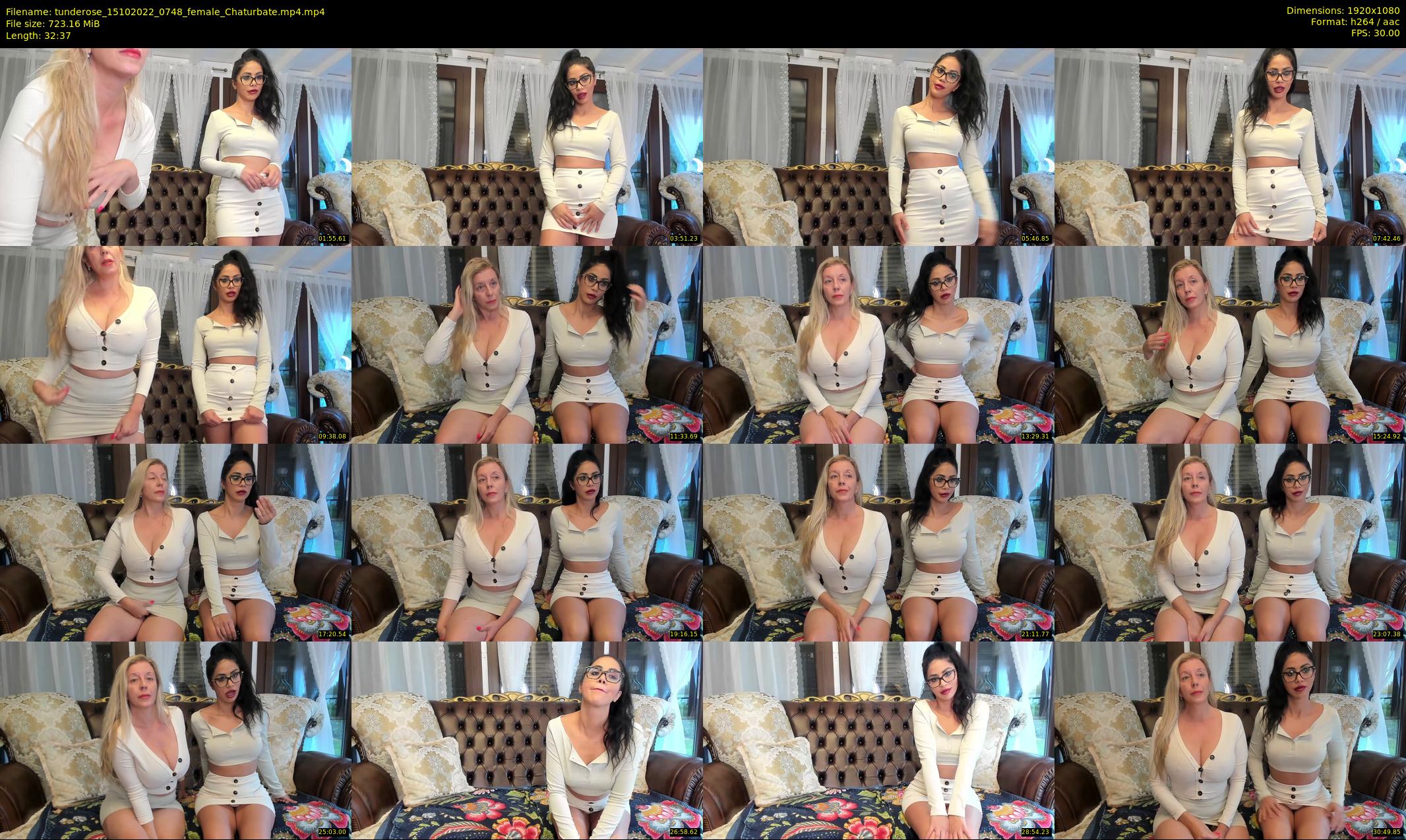 tunderose — 33 minute Chaturbate female cam show recording, 1080p, Oct 15, 2022