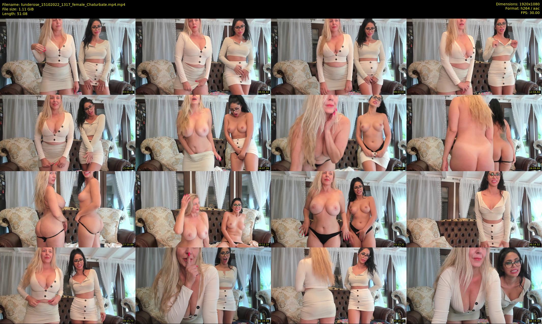 tunderose — 52 minute Chaturbate female cam show recording, 1080p, Oct 15, 2022