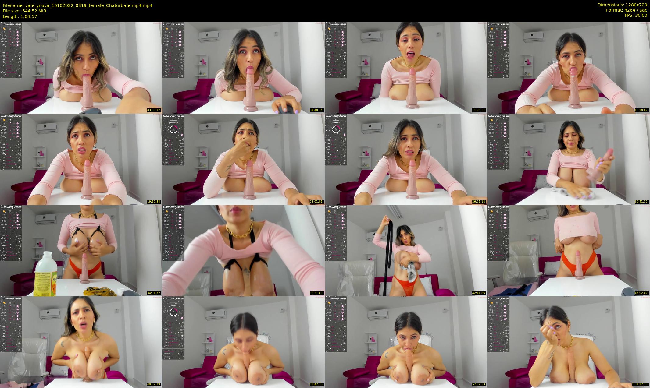 valerynova — 65 minute Chaturbate female cam show recording, 720p, Oct 16, 2022