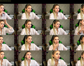 vrchan — 57 minute Chaturbate couple cam show recording, 1080p, Oct 15, 2022