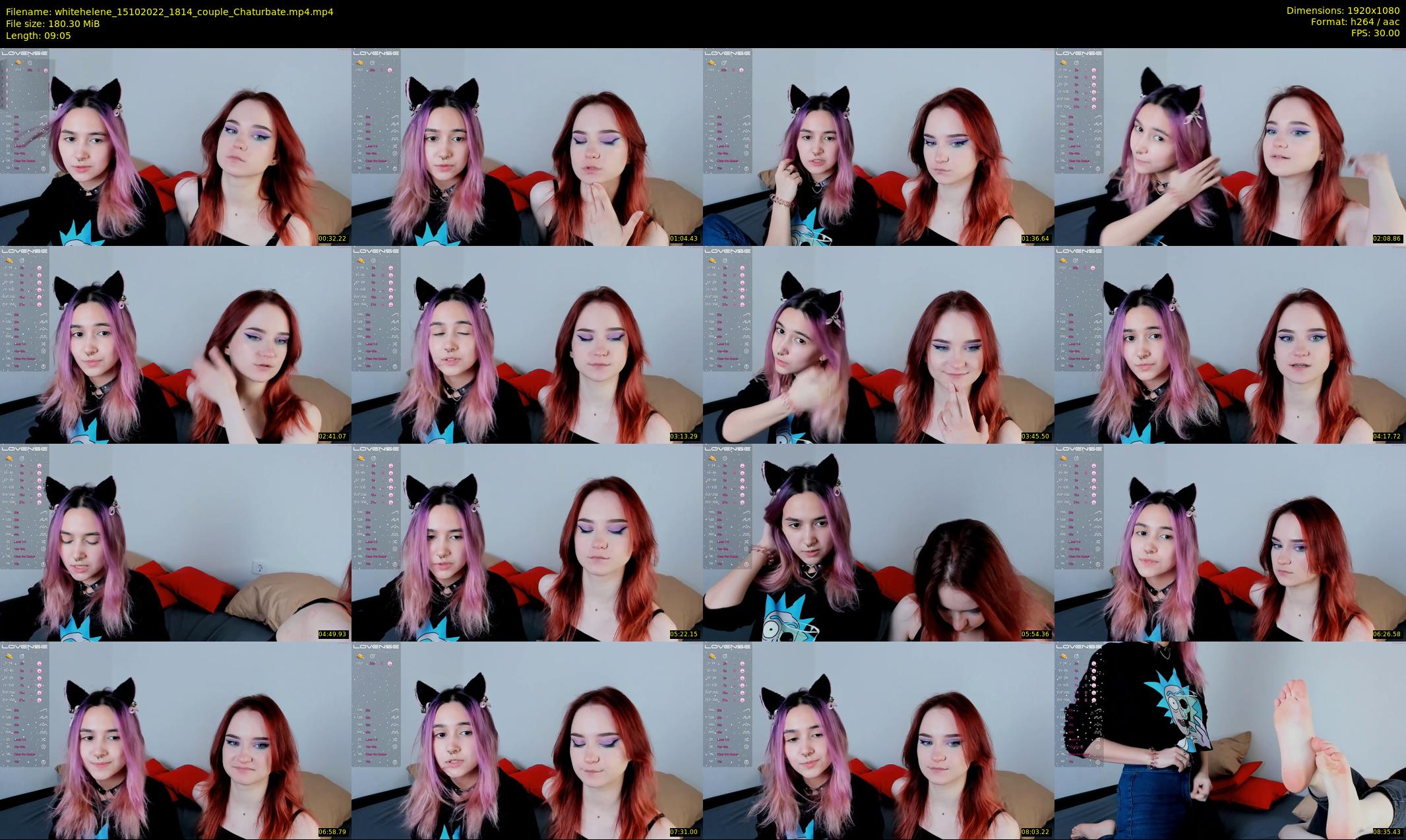 whitehelene — 10 minute Chaturbate female cam show recording, 1080p, Oct 15, 2022