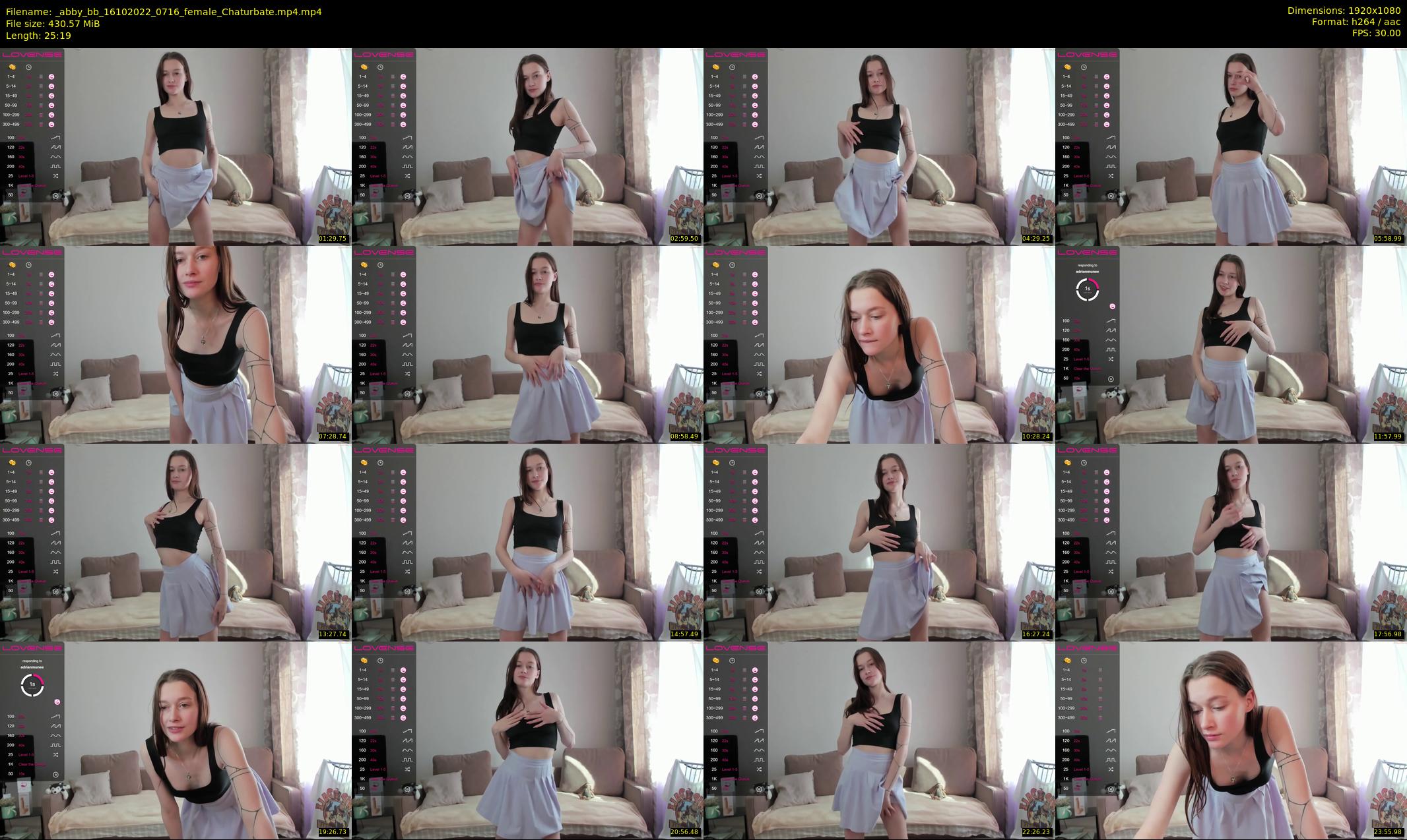 _abby_bb — 26 minute Chaturbate female cam show recording, 1080p, Oct 16, 2022
