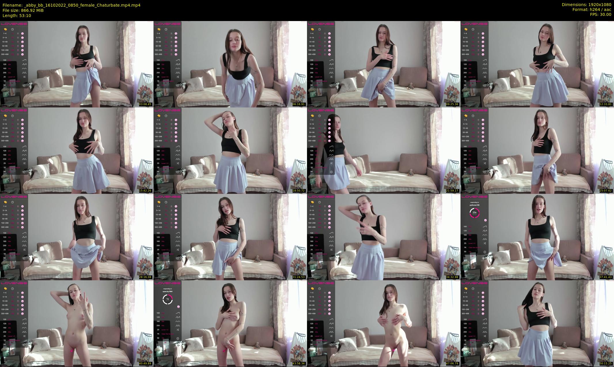 _abby_bb — 54 minute Chaturbate female cam show recording, 1080p, Oct 16, 2022