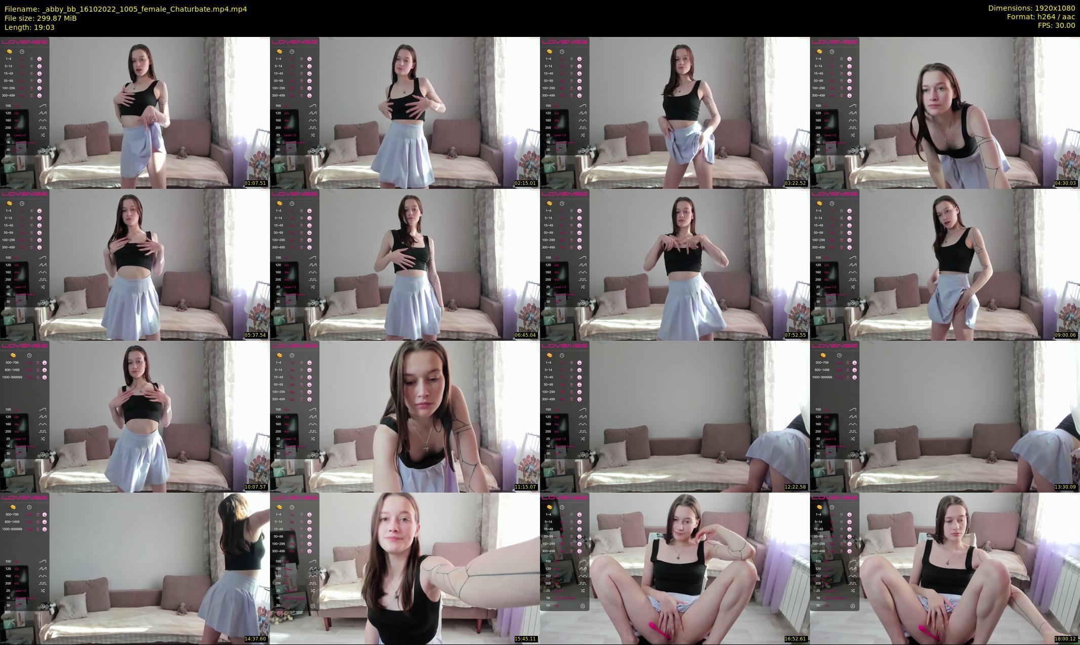 _abby_bb — 20 minute Chaturbate female cam show recording, 1080p, Oct 16, 2022