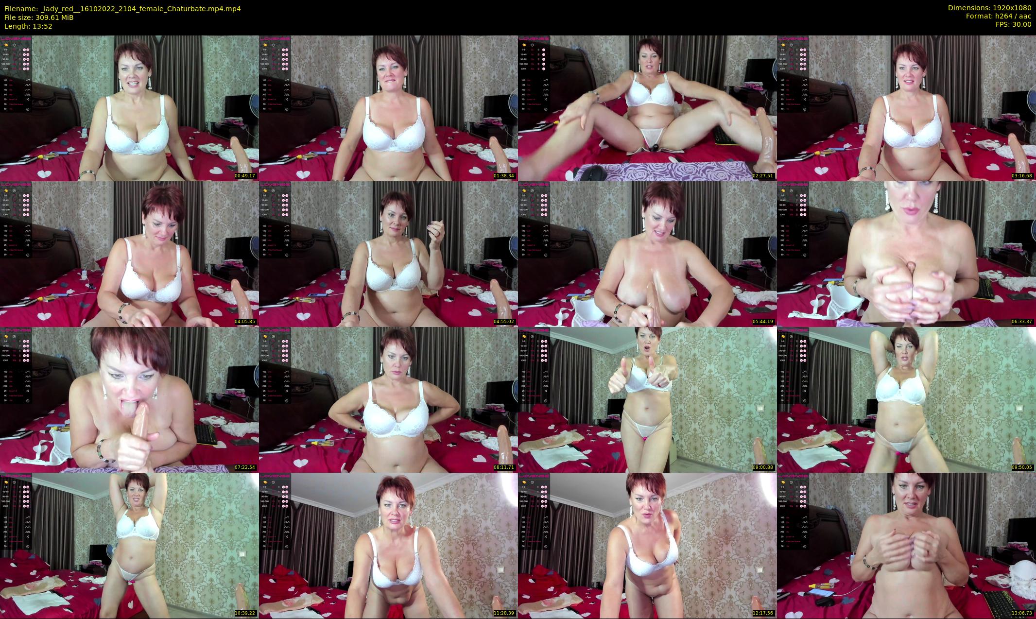 _lady_red_ — 14 minute Chaturbate female cam show recording, 1080p, Oct 16, 2022