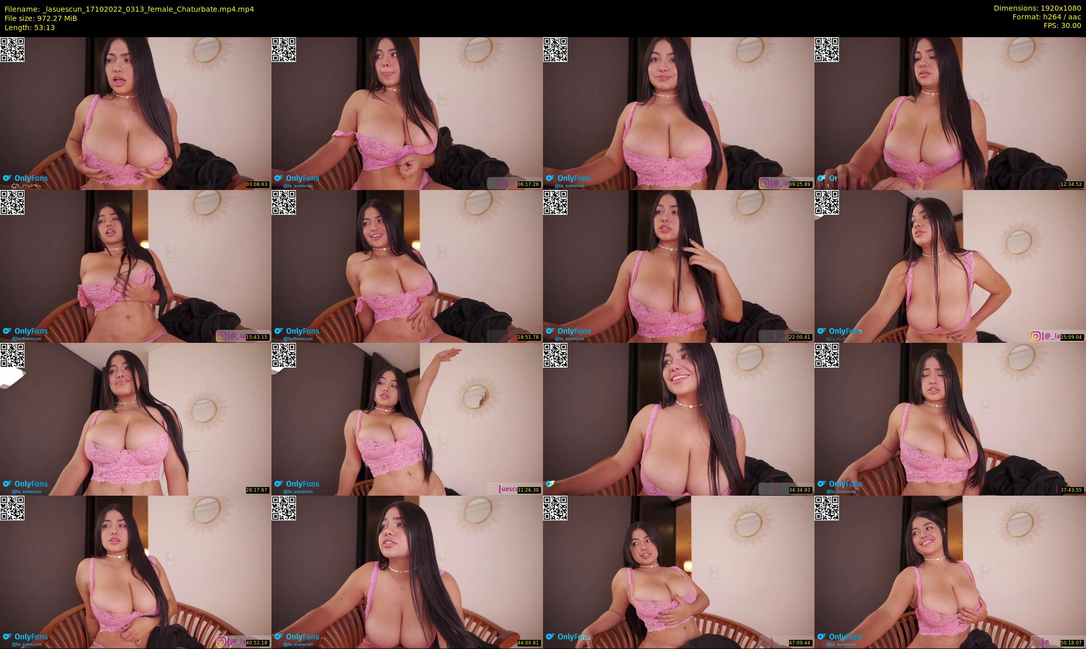 _lasuescun — 54 minute Chaturbate female cam show recording, 1080p, Oct 17, 2022