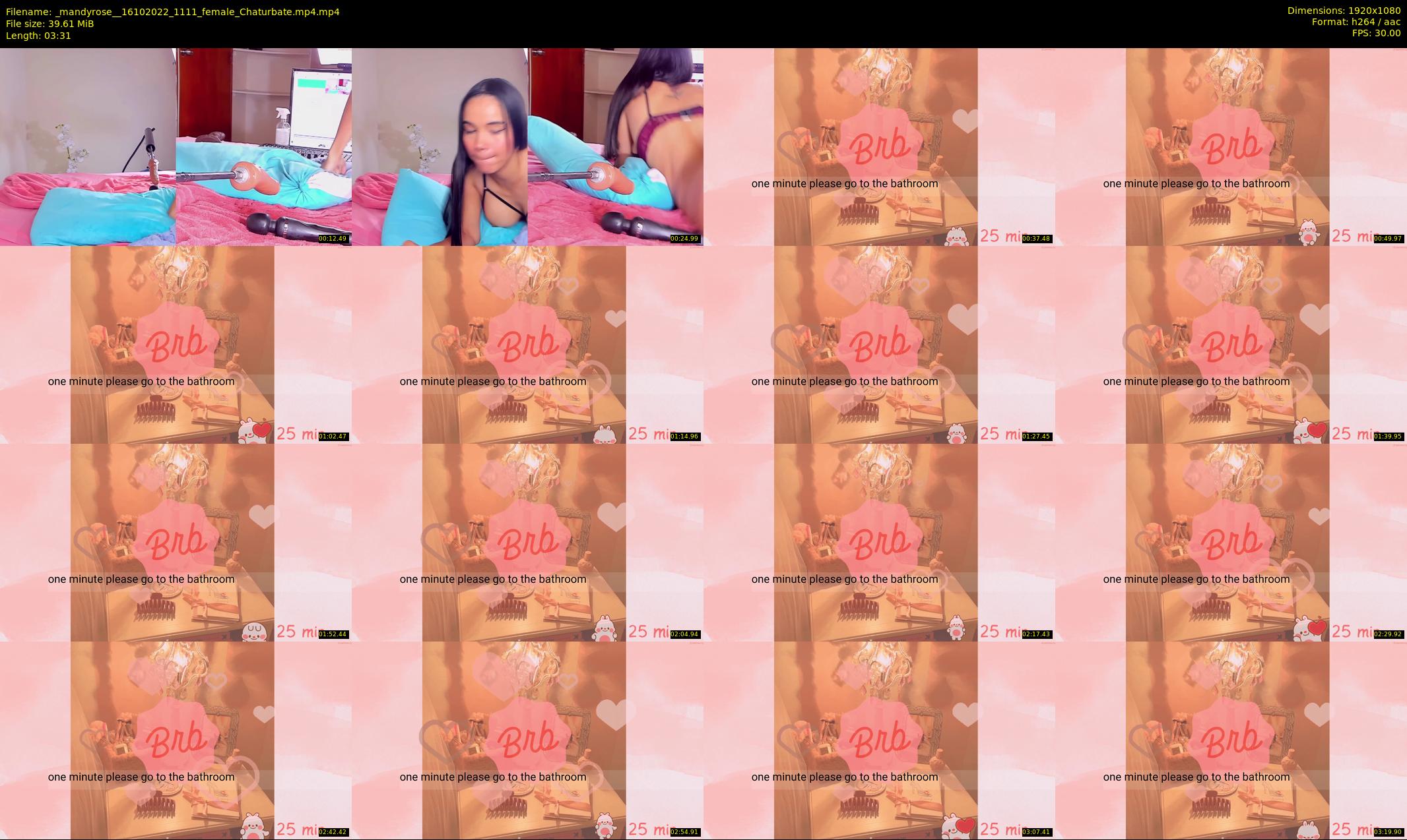 _mandyrose_ — 4 minute Chaturbate female cam show recording, 1080p, Oct 16, 2022