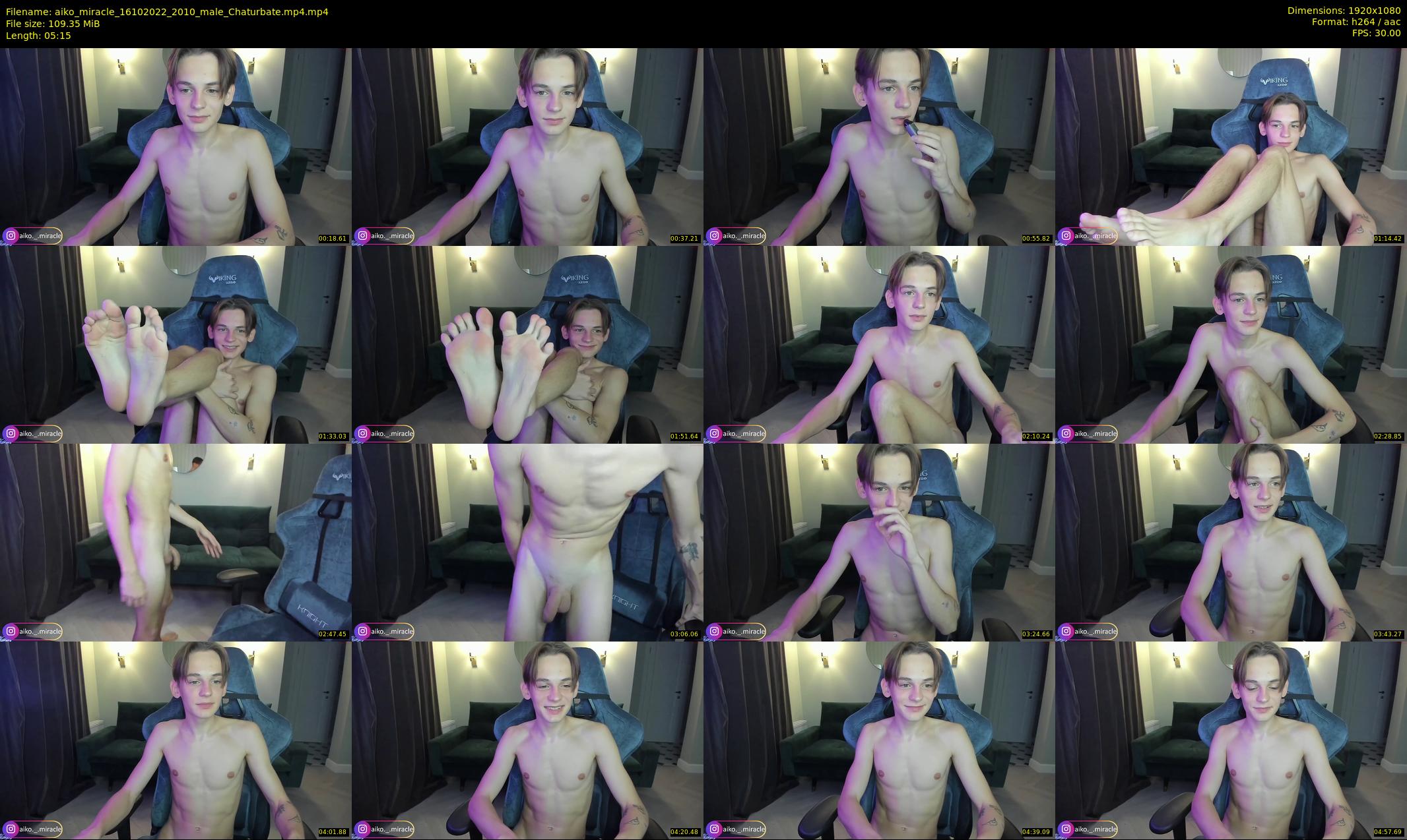 aiko_miracle — 6 minute Chaturbate male cam show recording, 1080p, Oct 16, 2022