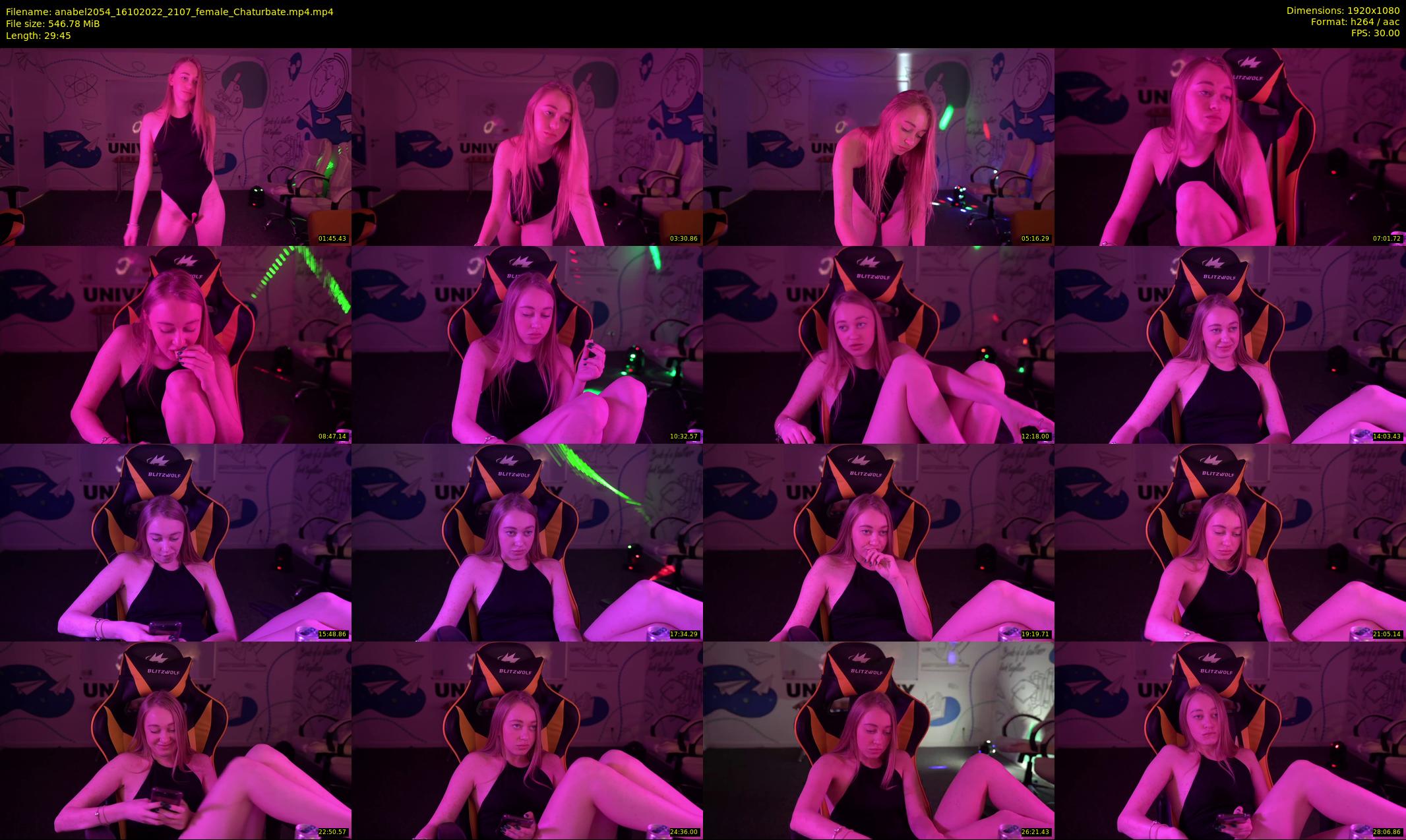 anabel2054 — 30 minute Chaturbate female cam show recording, 1080p, Oct 16, 2022