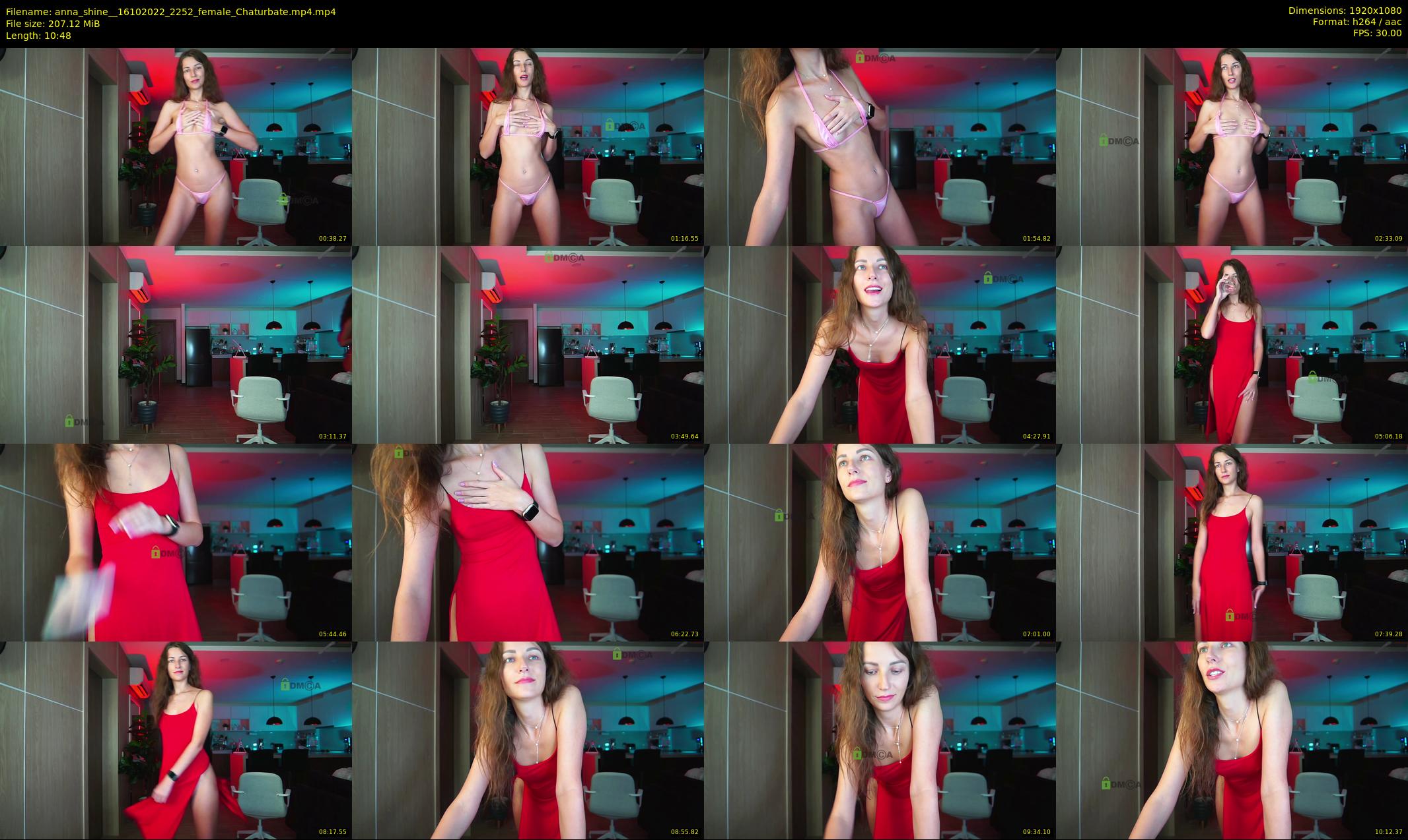 anna_shine_ — 11 minute Chaturbate female cam show recording, 1080p, Oct 16, 2022