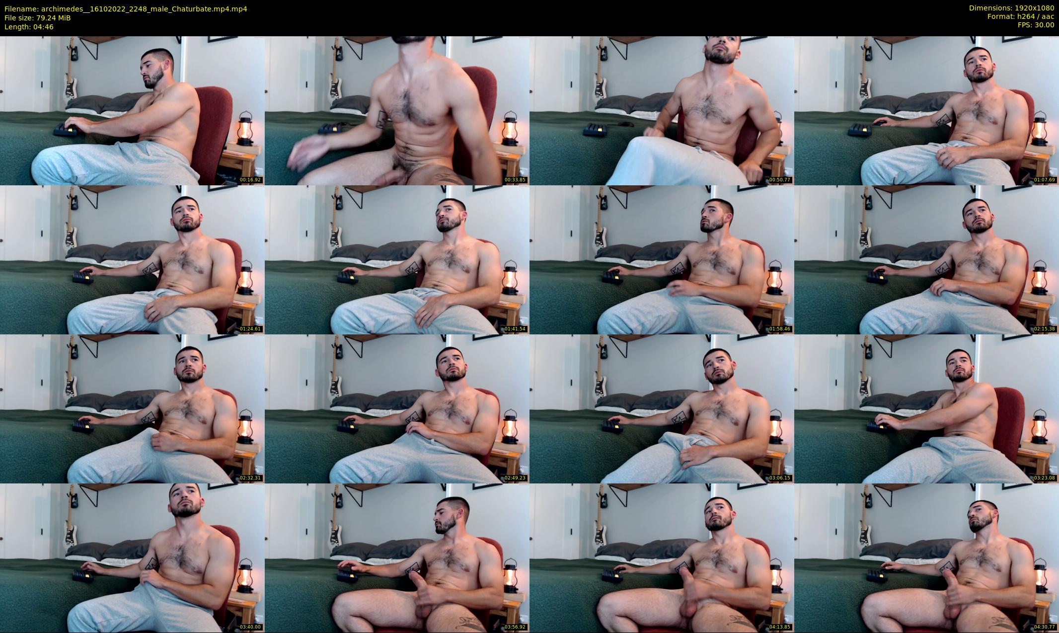 archimedes_ — 5 minute Chaturbate male cam show recording, 1080p, Oct 16, 2022