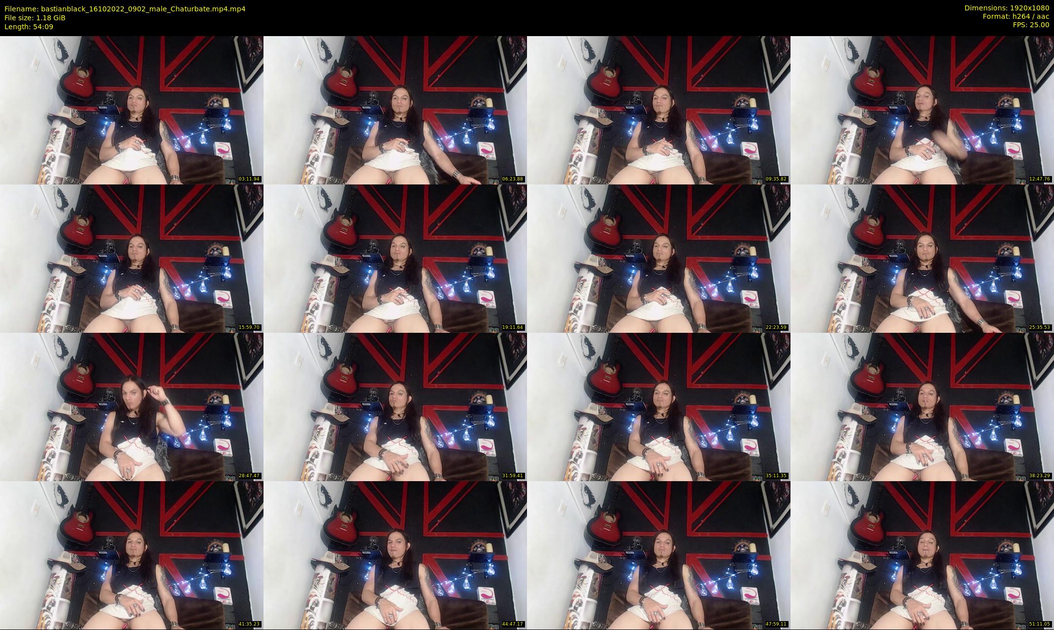 bastianblack — 55 minute Chaturbate male cam show recording, 1080p, Oct 16, 2022