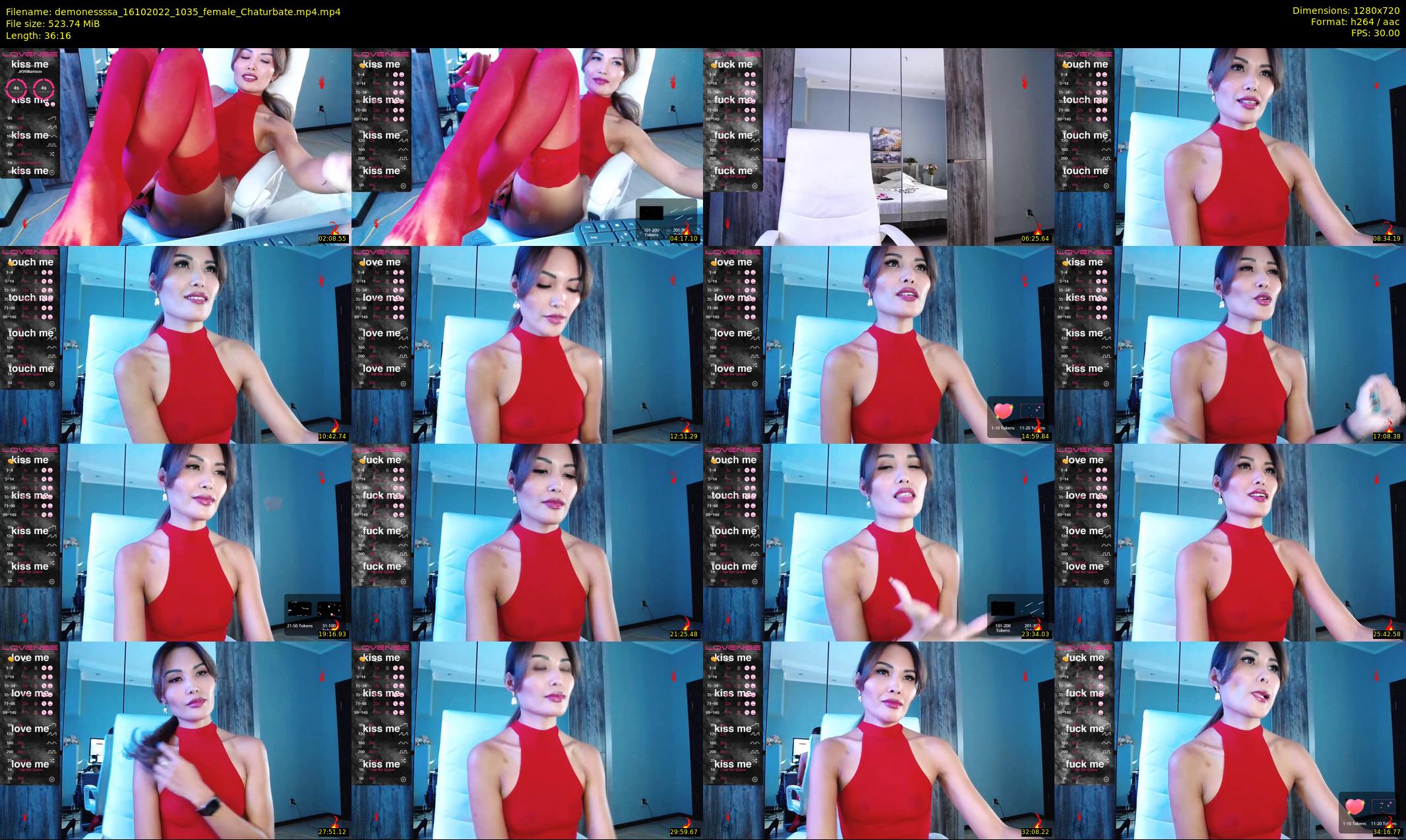 demonessssa — 37 minute Chaturbate female cam show recording, 720p, Oct 16, 2022