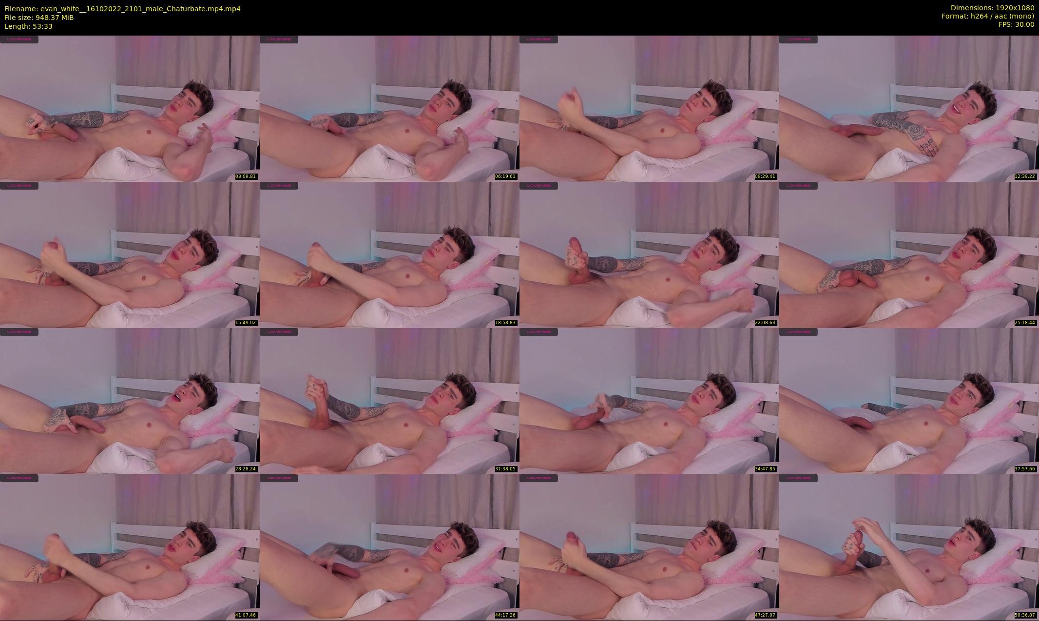 evan_white_ — 54 minute Chaturbate male cam show recording, 1080p, Oct 16, 2022