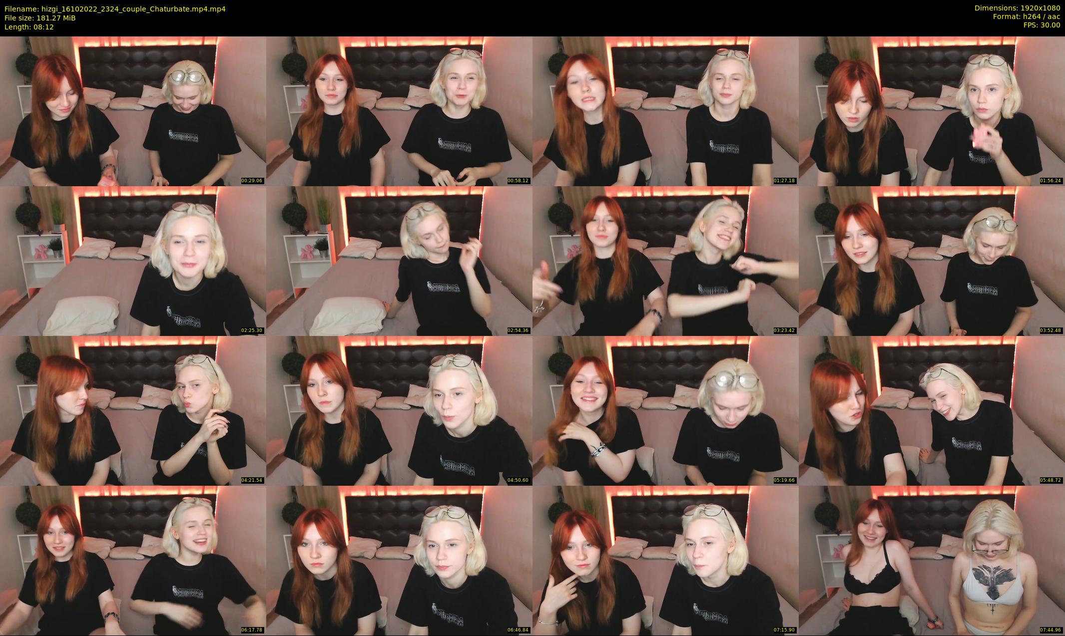 hizgi — 9 minute Chaturbate couple cam show recording, 1080p, Oct 16, 2022