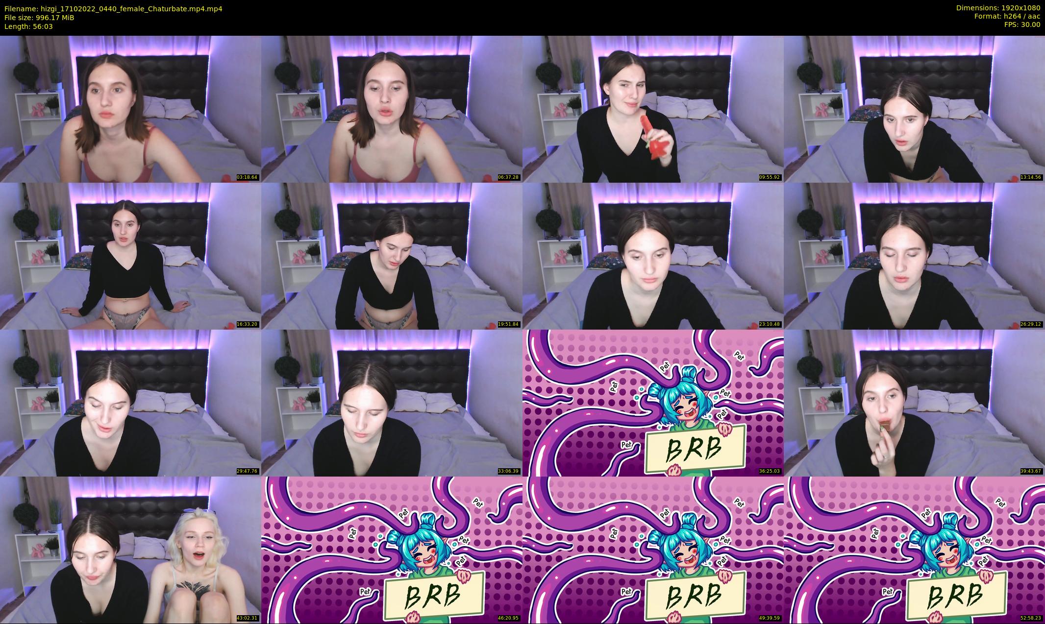 hizgi — 57 minute Chaturbate couple cam show recording, 1080p, Oct 17, 2022
