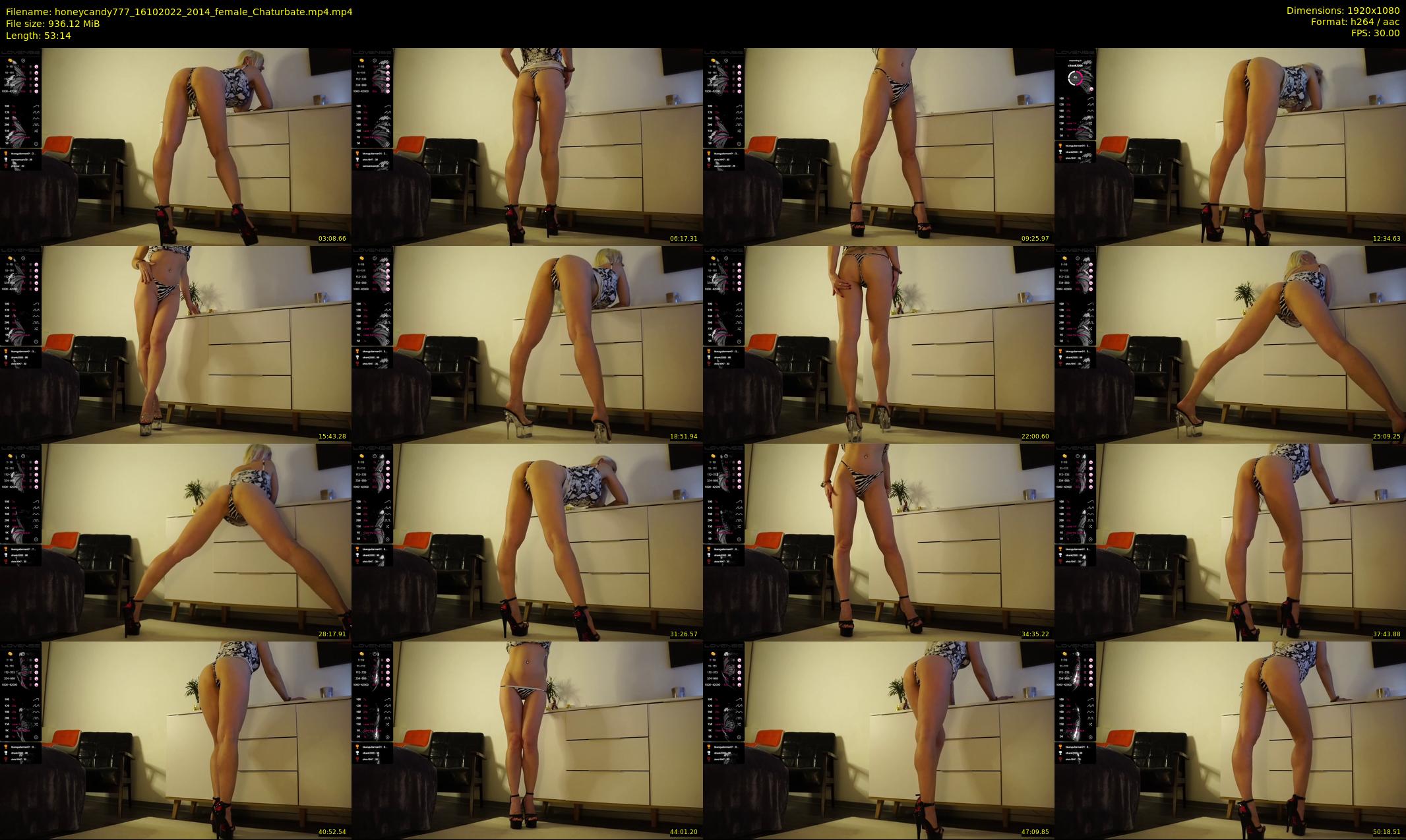 honeycandy777 — 54 minute Chaturbate couple cam show recording, 1080p, Oct 16, 2022