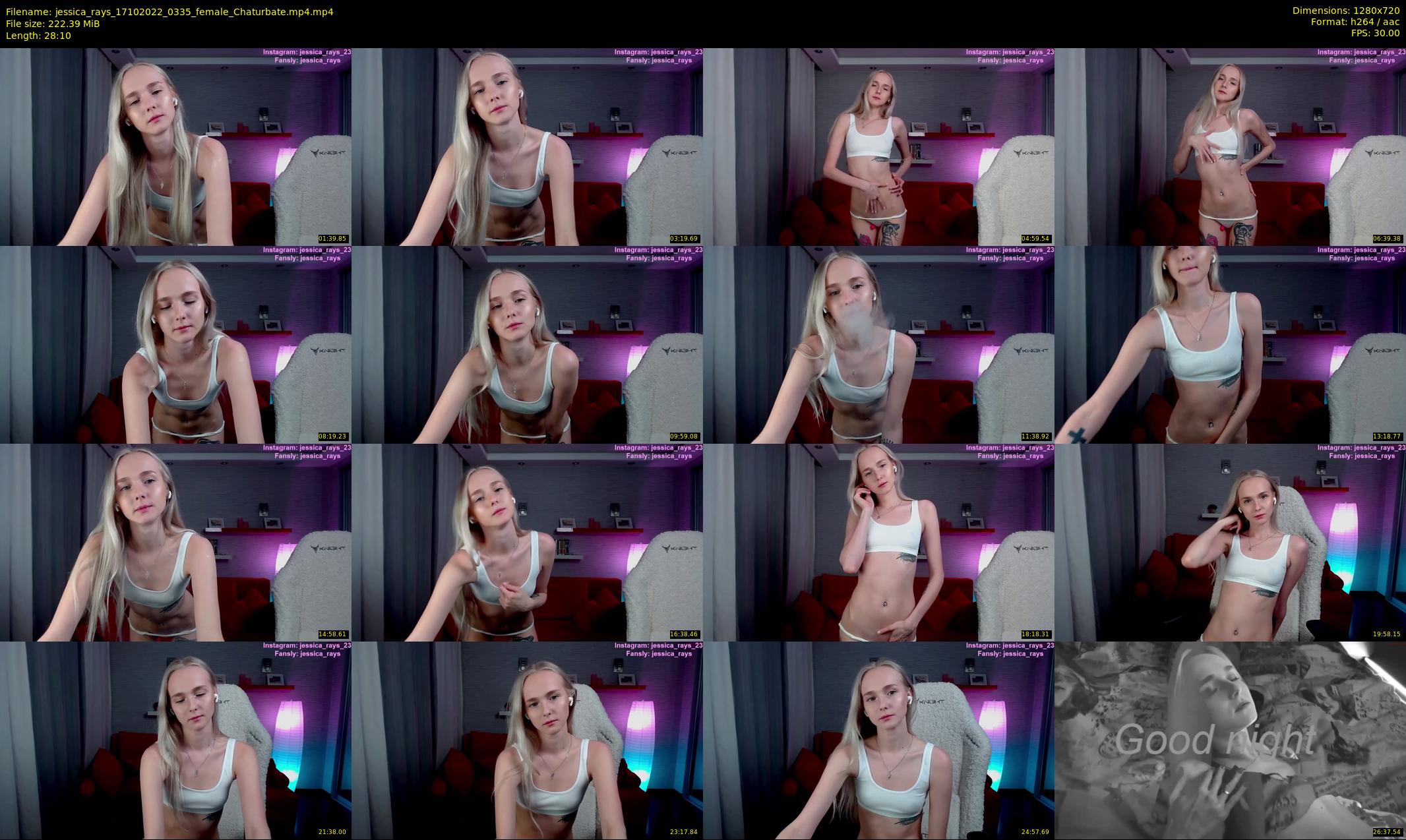 jessica_rays — 29 minute Chaturbate couple cam show recording, 720p, Oct 17, 2022