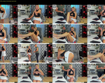 karinadeniss — 56 minute Chaturbate couple cam show recording, 1080p, Oct 16, 2022