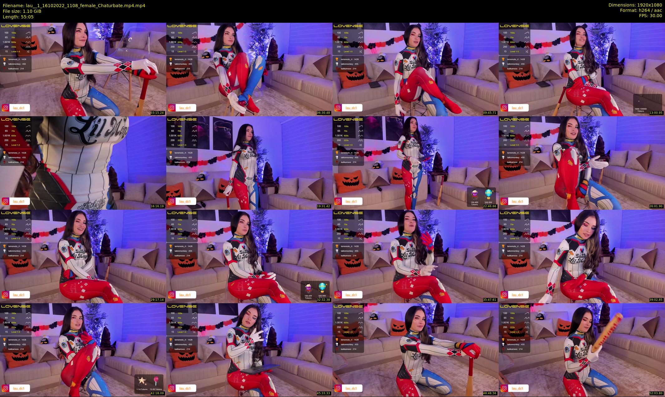lau__1 — 56 minute Chaturbate female cam show recording, 1080p, Oct 16, 2022