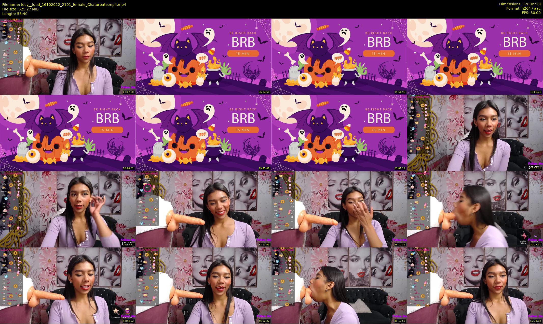 lucy__loud — 56 minute Chaturbate female cam show recording, 720p, Oct 16, 2022