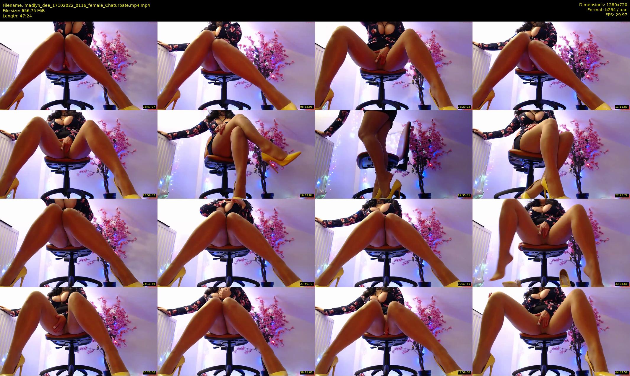 madlyn_dee — 48 minute Chaturbate female cam show recording, 720p, Oct 17, 2022