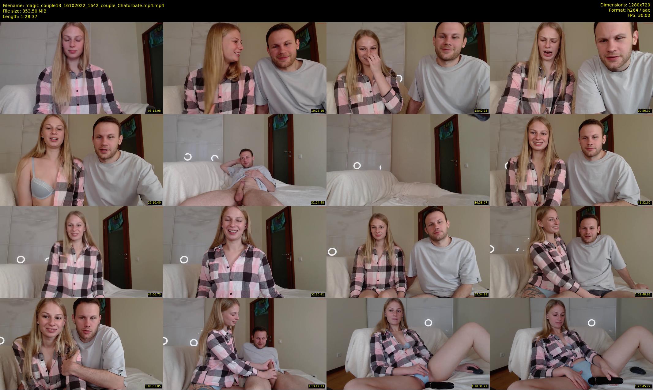 magic_couple13 — 89 minute Chaturbate couple cam show recording, 720p, Oct 16, 2022