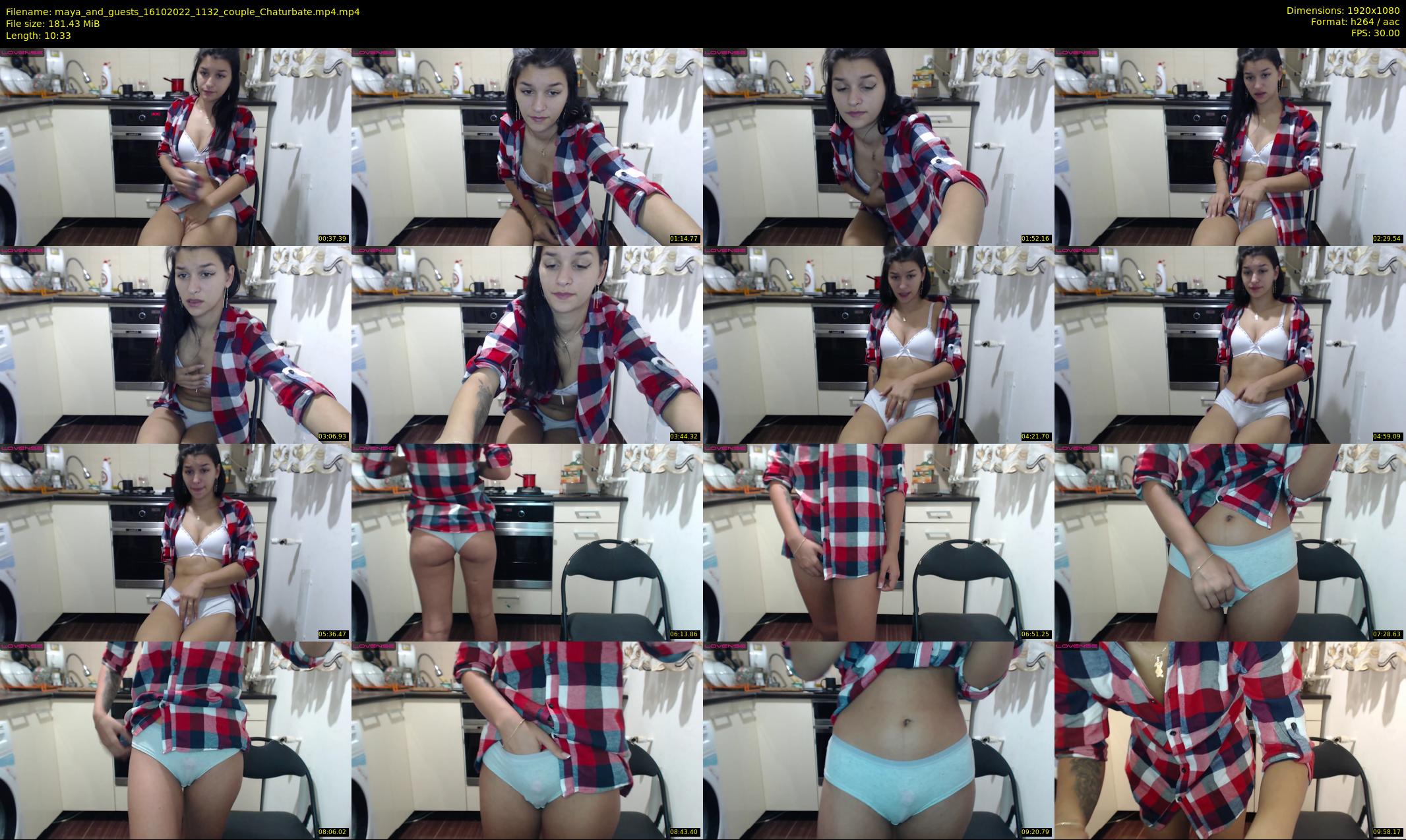 maya_and_guests — 11 minute Chaturbate couple cam show recording, 1080p, Oct 16, 2022