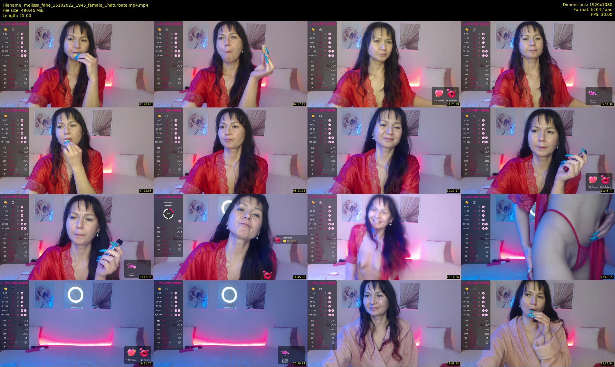 melissa_fane — 25 minute Chaturbate female cam show recording, 1080p, Oct 16, 2022