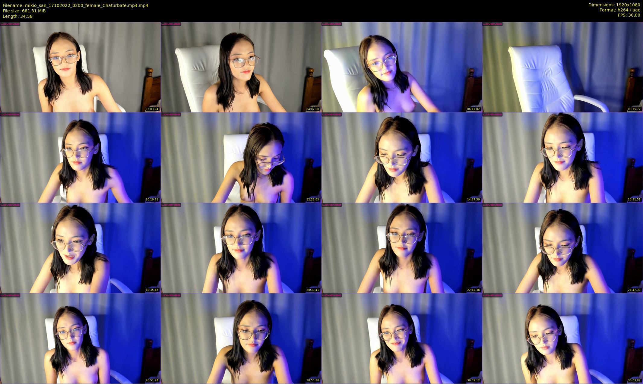 mikio_san — 35 minute Chaturbate female cam show recording, 1080p, Oct 17, 2022