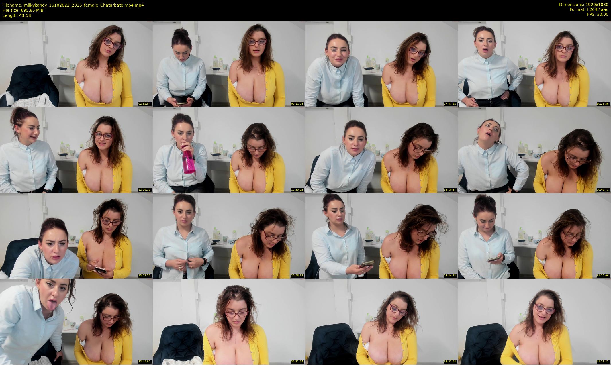 milkykandy — 44 minute Chaturbate female cam show recording, 1080p, Oct 16, 2022