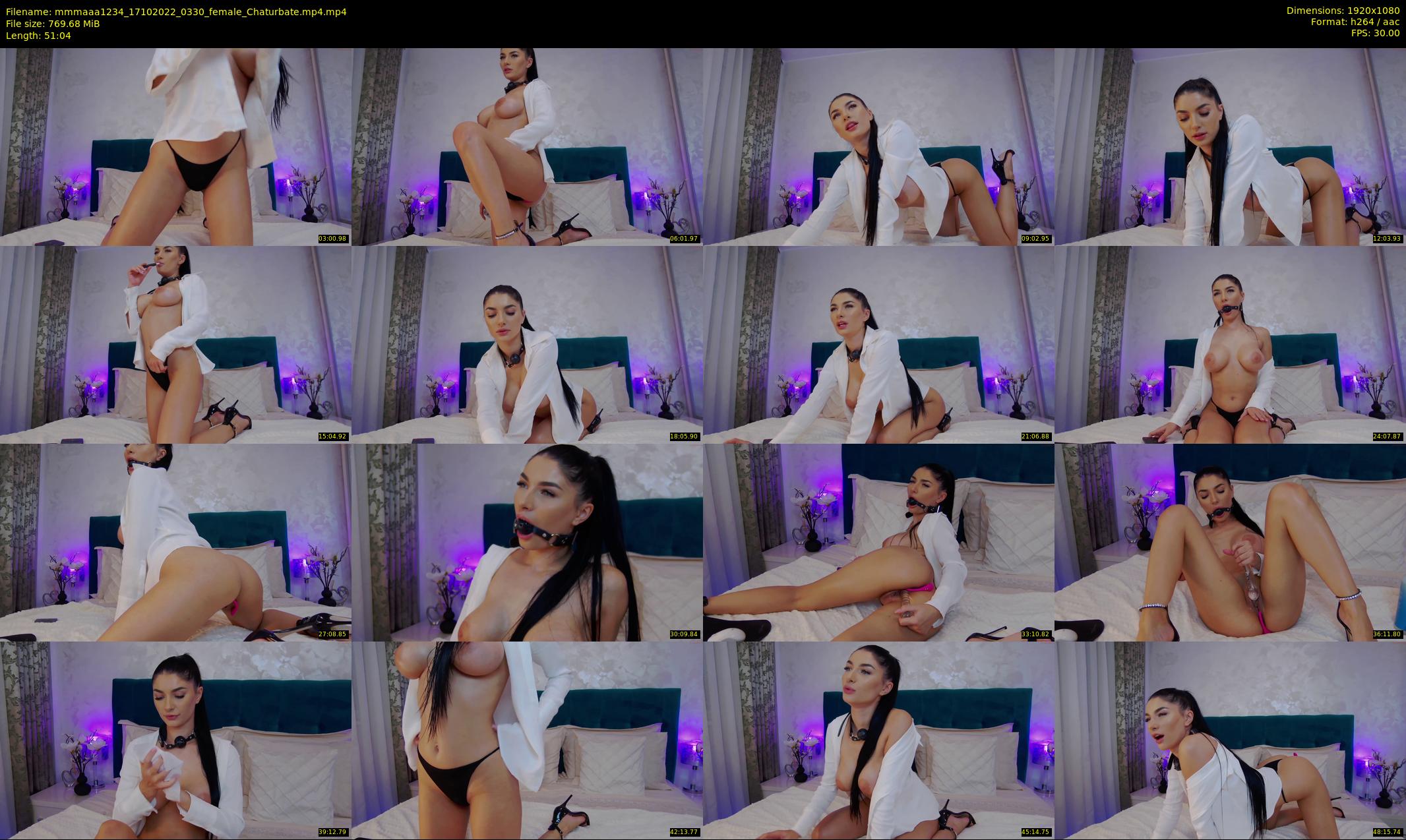 mmmaaa1234 — 52 minute Chaturbate female cam show recording, 1080p, Oct 17, 2022