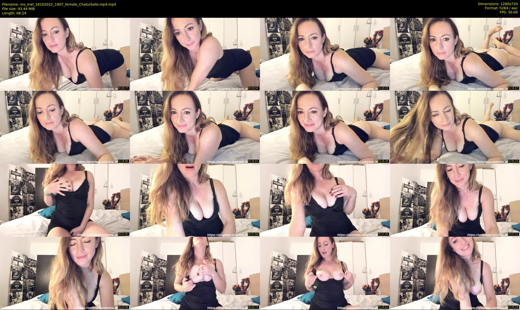 ms_mel — 9 minute Chaturbate female cam show recording, 720p, Oct 16, 2022