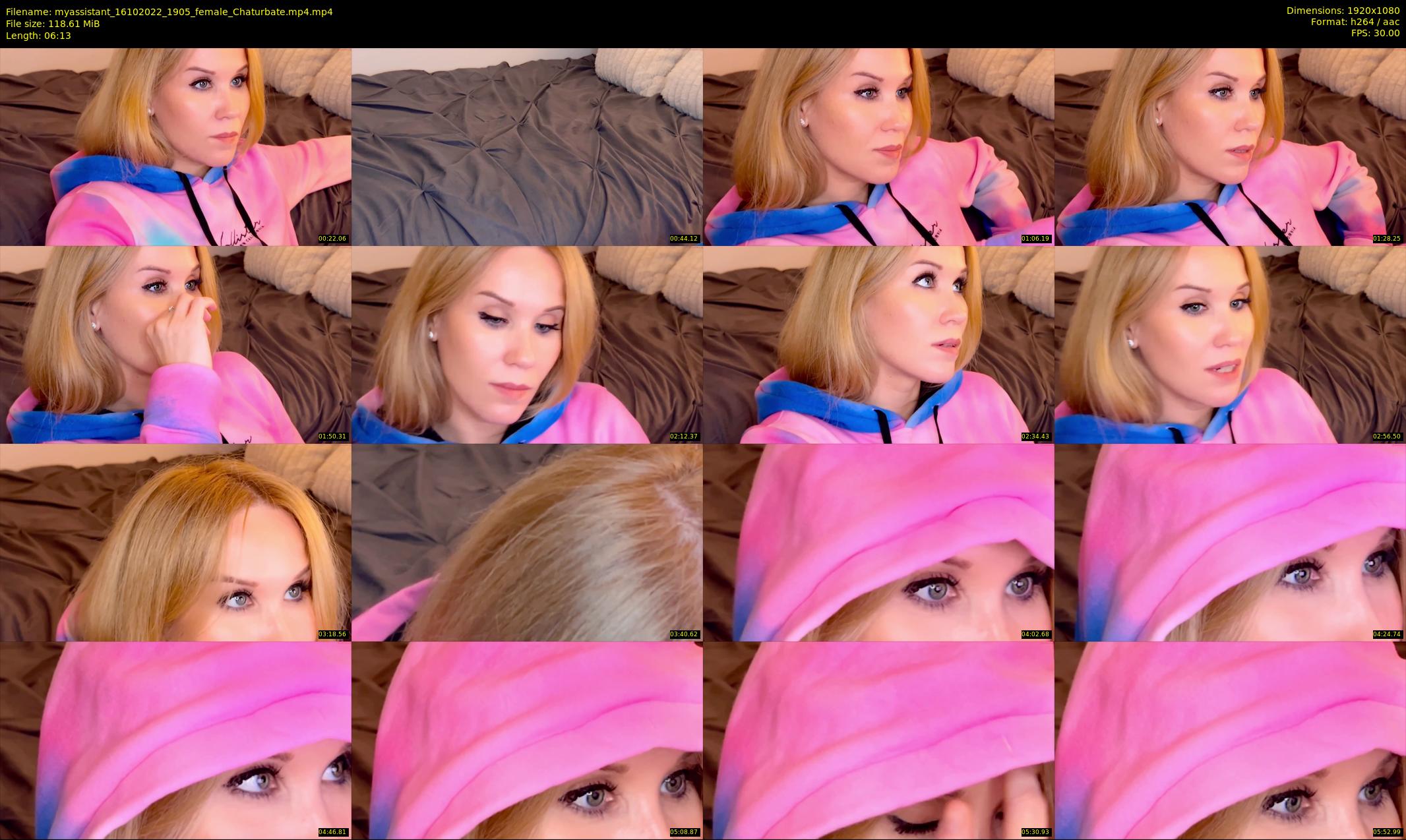 myassistant — 7 minute Chaturbate female cam show recording, 1080p, Oct 16, 2022