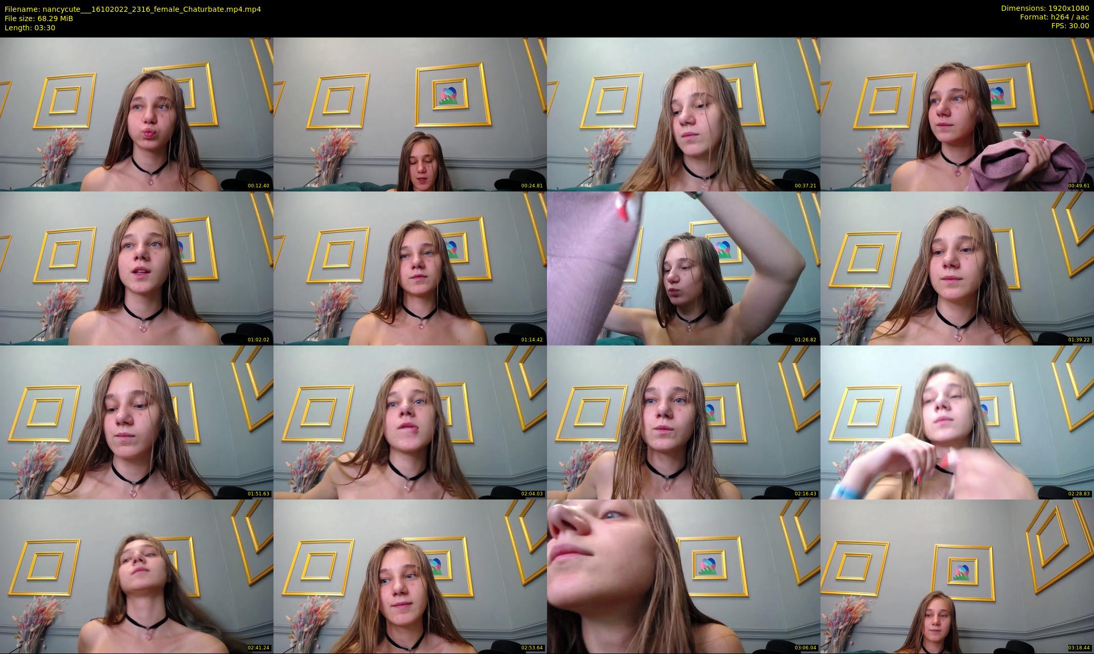 nancycute__ — 4 minute Chaturbate female cam show recording, 1080p, Oct 16, 2022