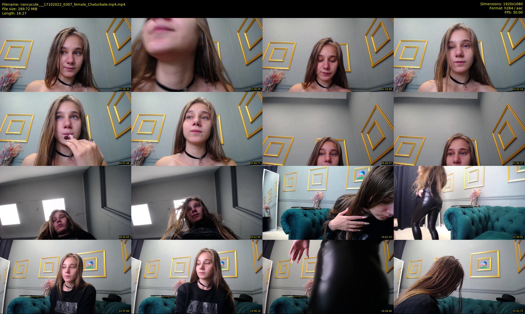 nancycute__ — 17 minute Chaturbate female cam show recording, 1080p, Oct 17, 2022