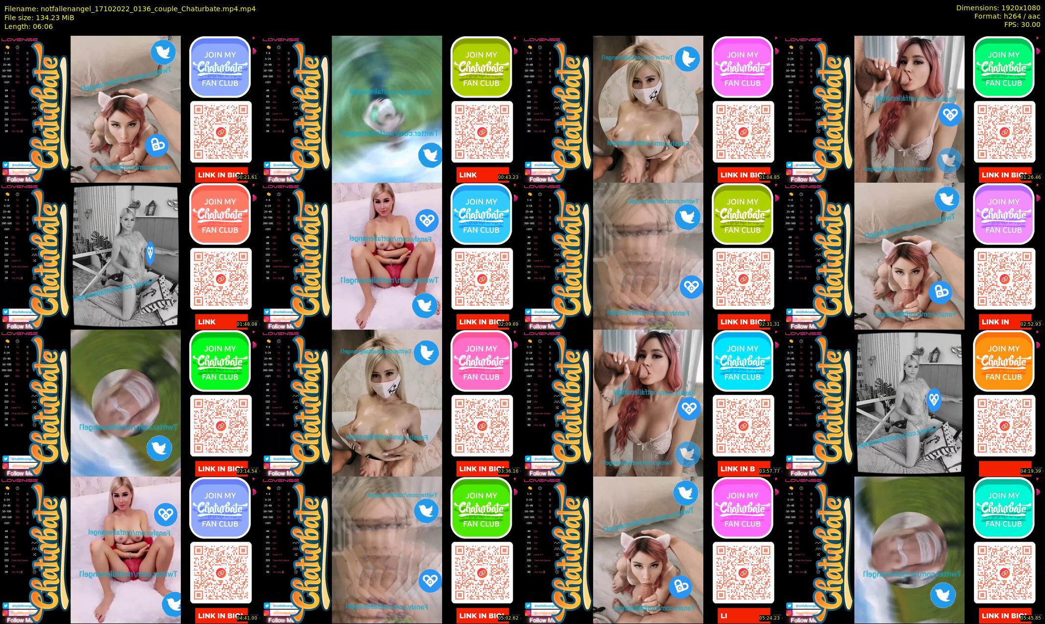 notfallenangel — 7 minute Chaturbate couple cam show recording, 1080p, Oct 17, 2022